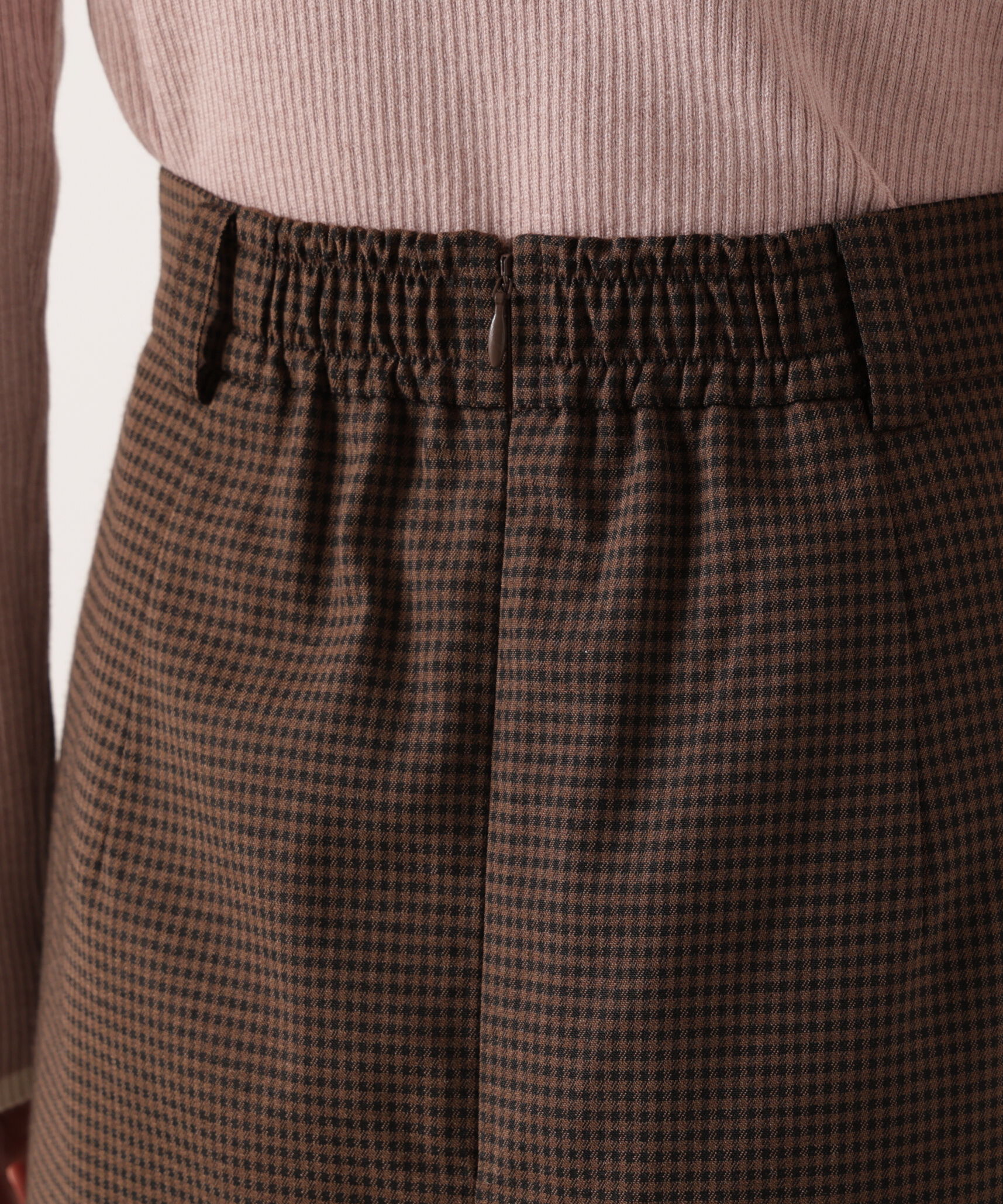 PROPORTION BODY DRESSING「ギンガムナロータイトスカート 25AW」|スカート|