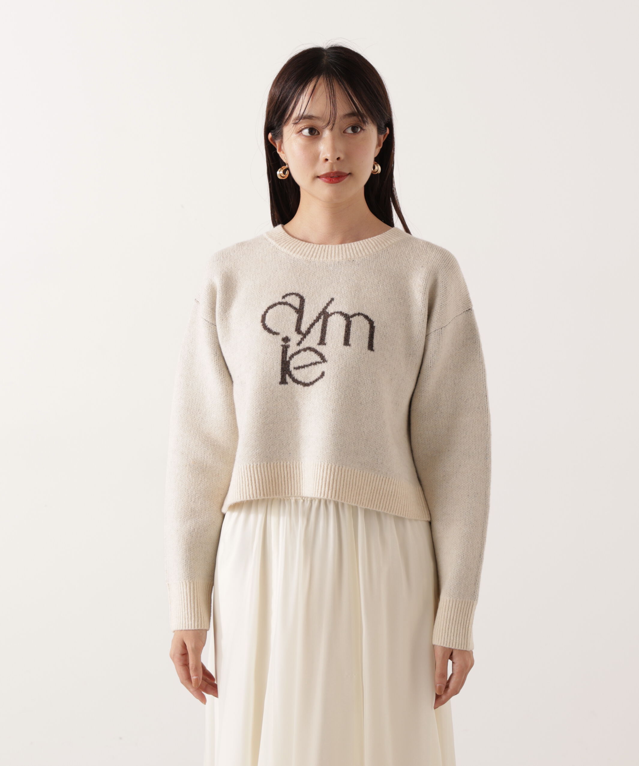 PROPORTION BODY DRESSING「ロゴニット 25AW」|ニット・セーター|