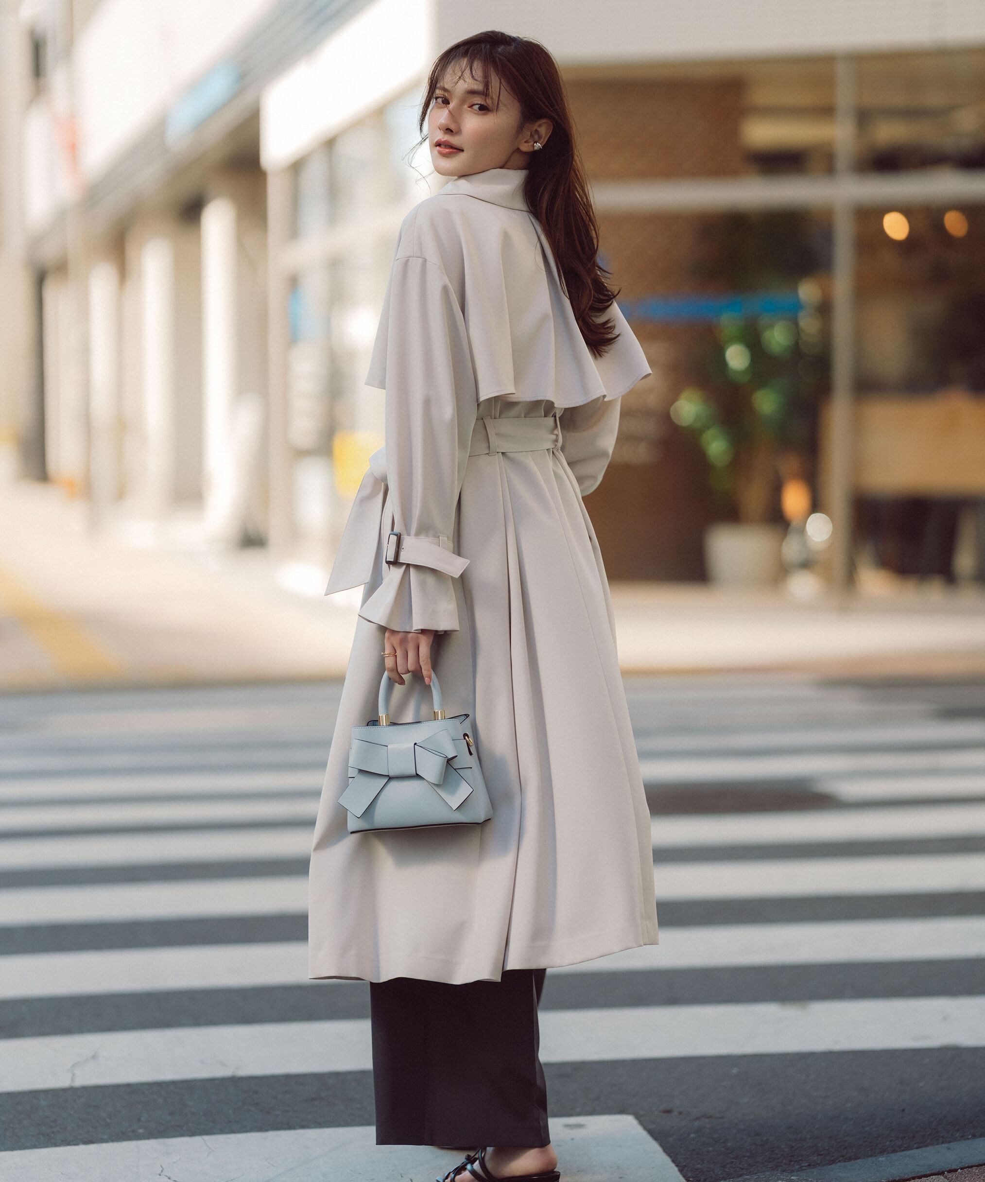 PROPORTION BODY DRESSING「＜防シワ/花粉リリース＞ベーシックトレンチコート」|その他|