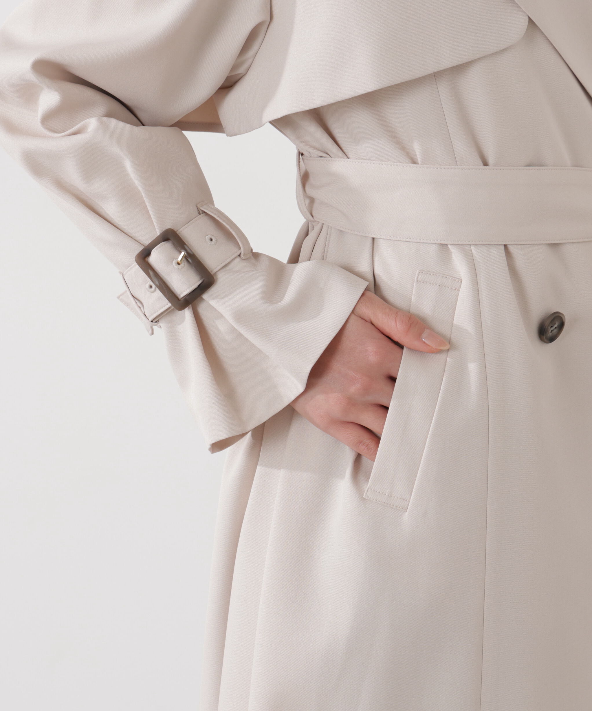 PROPORTION BODY DRESSING「＜防シワ/花粉リリース＞ベーシックトレンチコート」|その他|