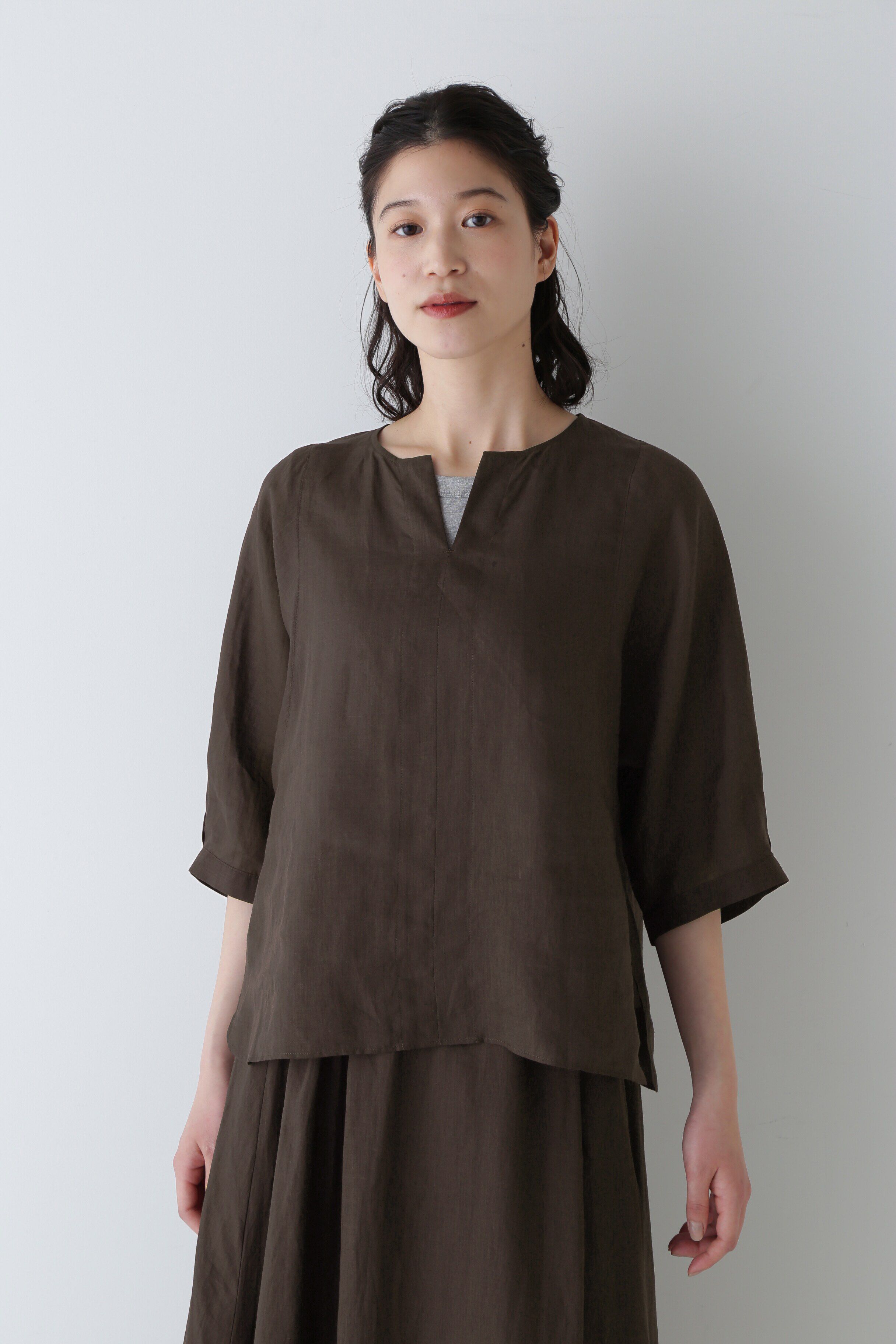  「◆１６０／１ラミープルオーバー」|シャツ・ブラウス|