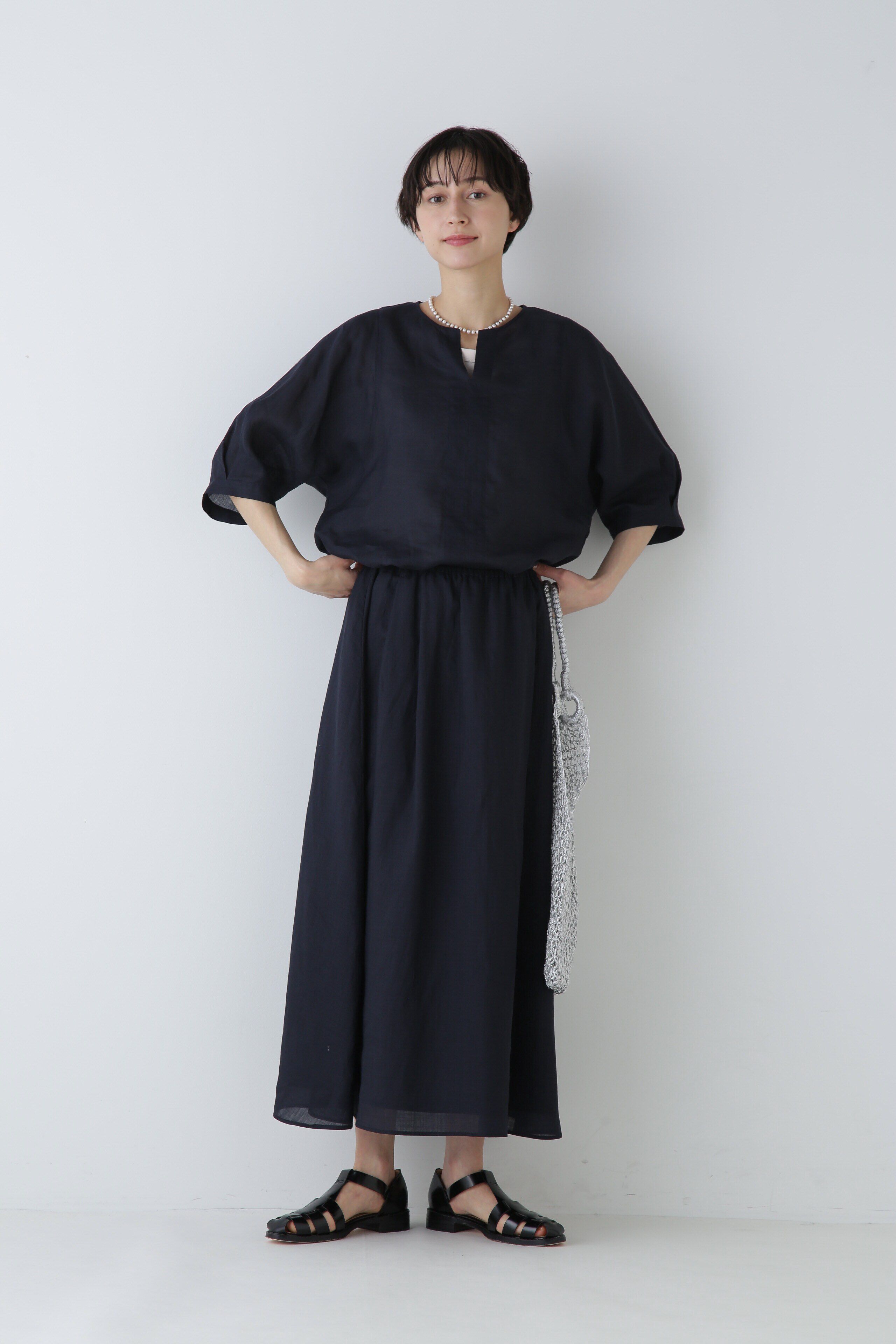  「◆１６０／１ラミープルオーバー」|シャツ・ブラウス|