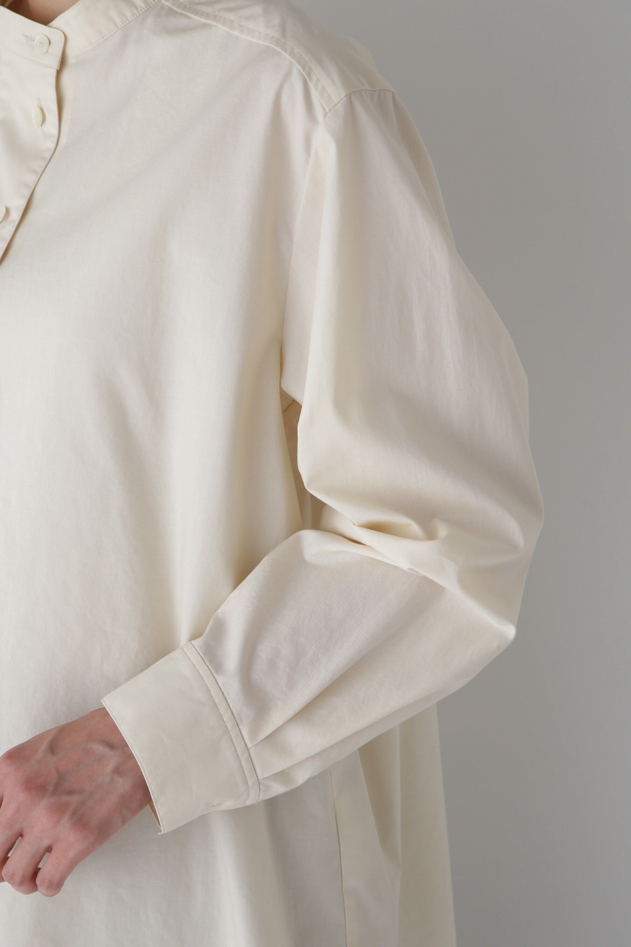  「◆セルロース綿ブロードブラウス」|シャツ・ブラウス|