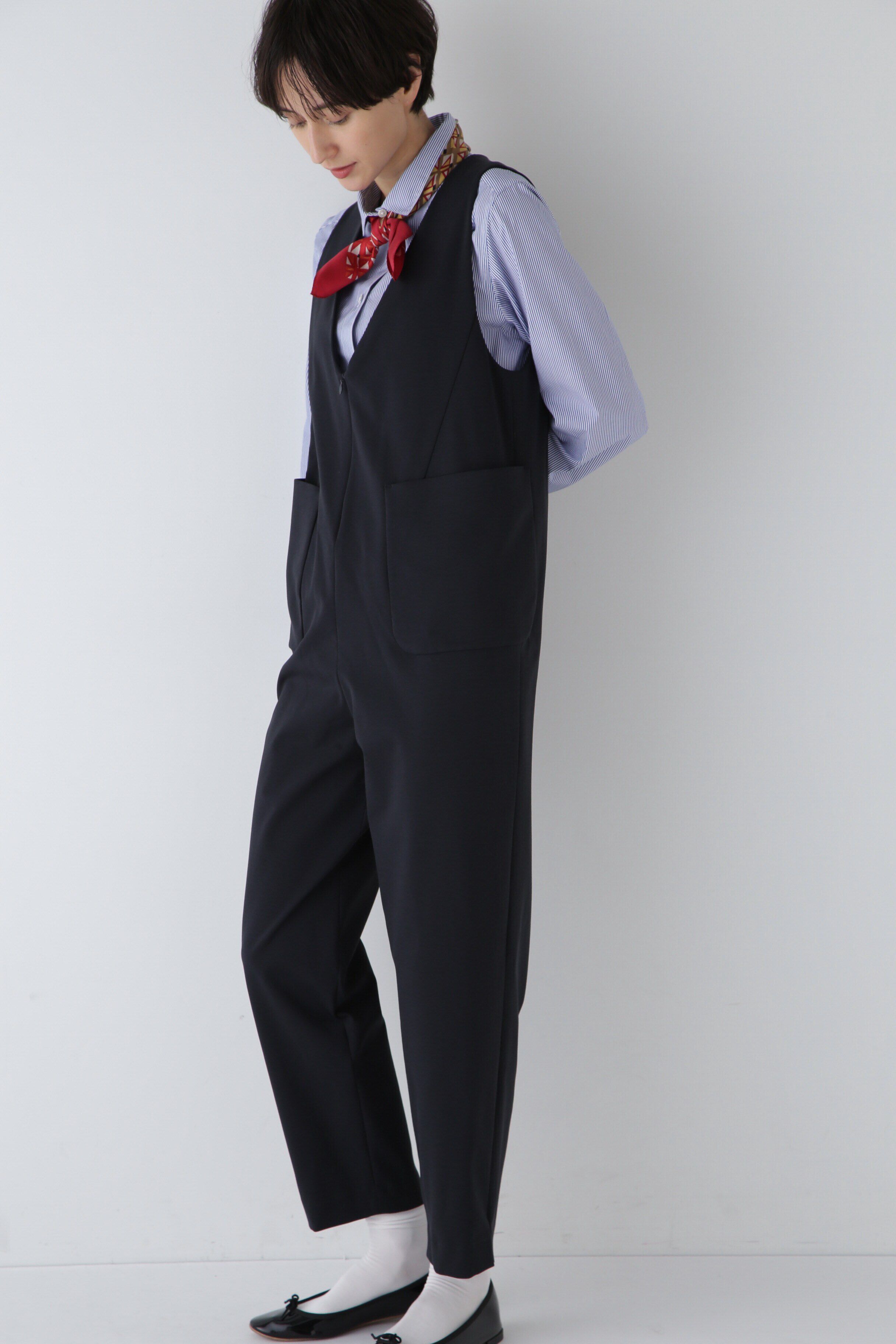  「◆ストレッチポンチオールインワン」|ワンピース|