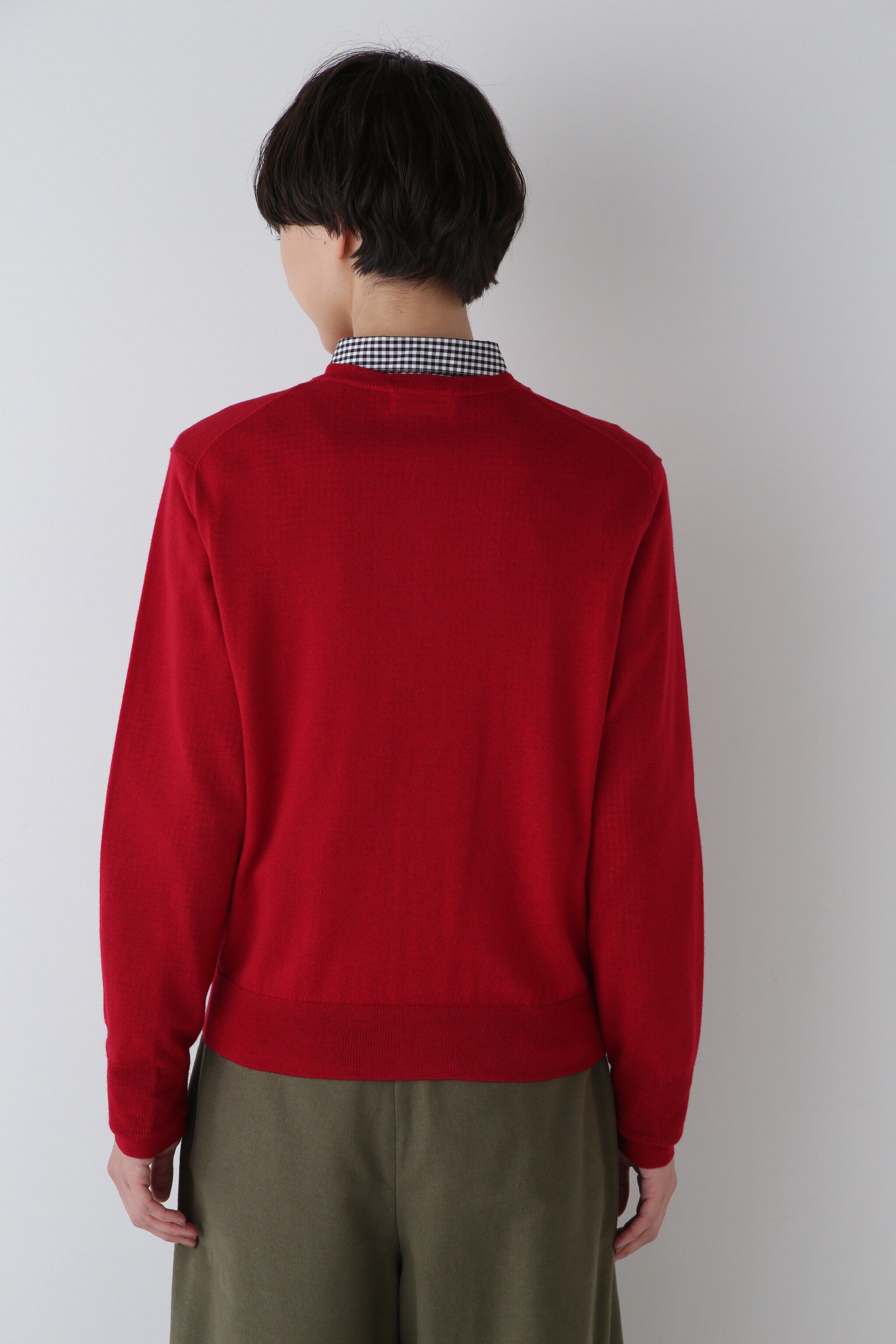  「◆ベーシッククルーネックカーディガン」|ニット・セーター|