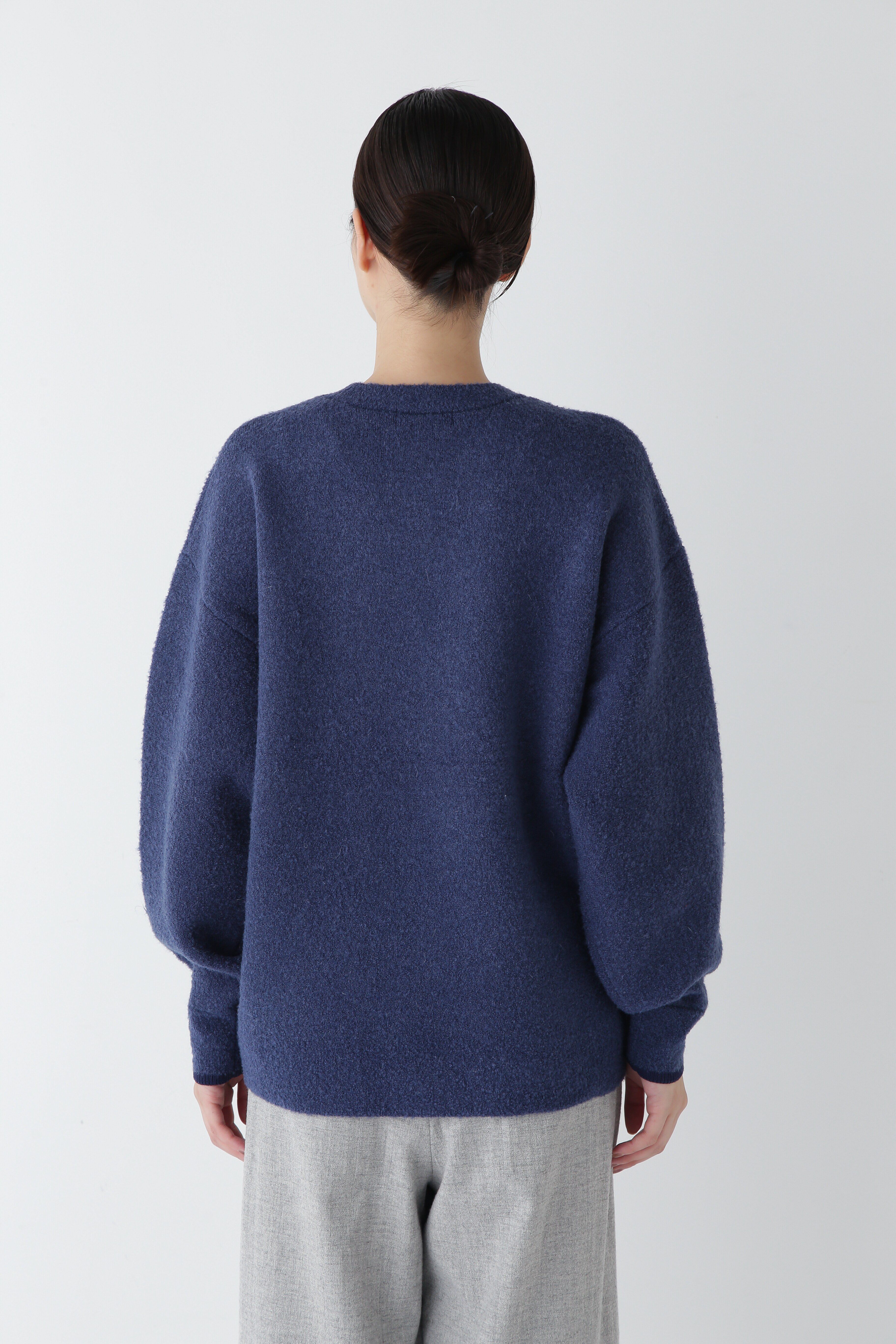  「◆接結ブークレボリュームプルオーバー」|ニット・セーター|