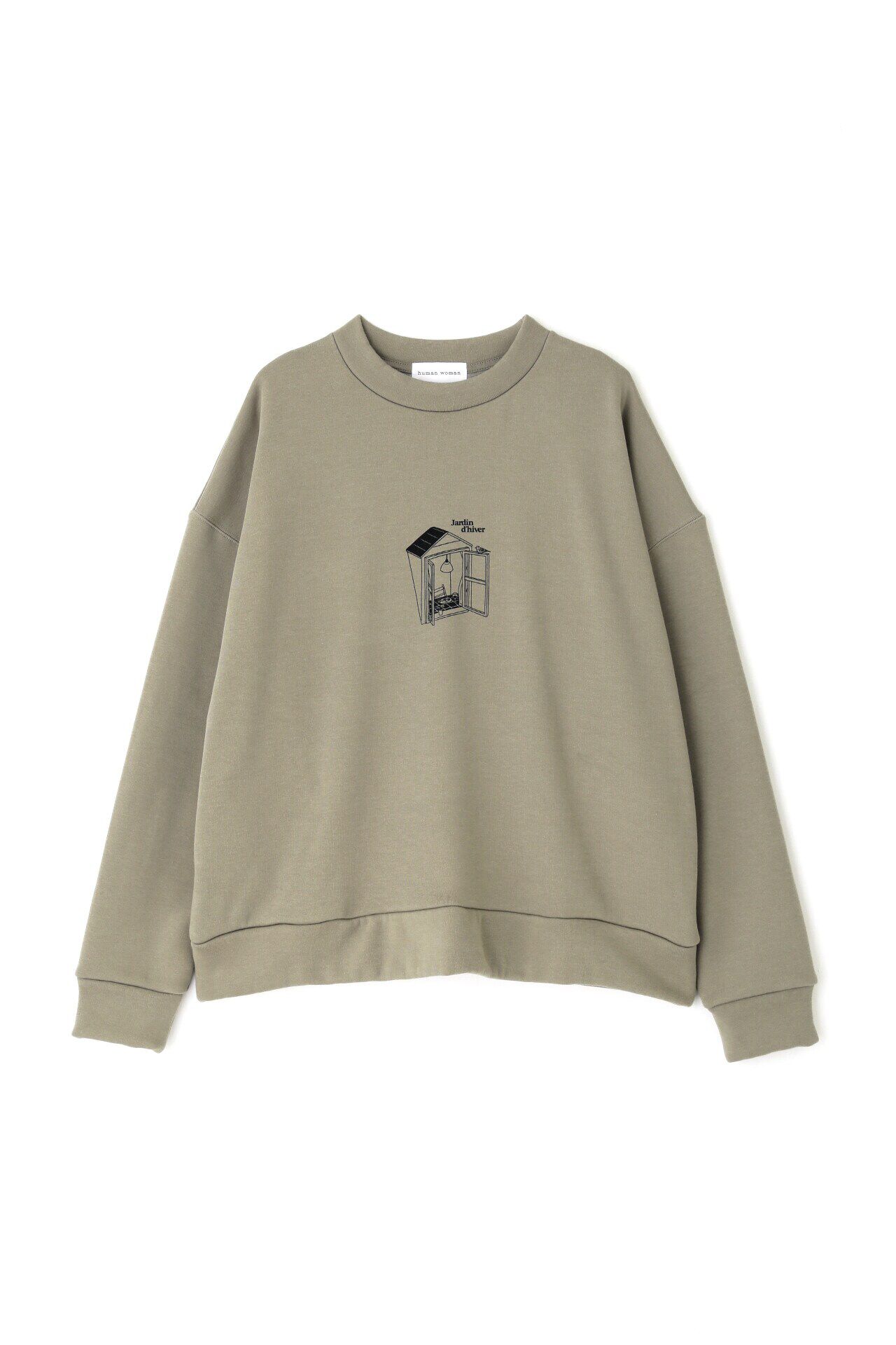  「Ｙｕｎｏｓｕｋｅコラボイラストプリントボトルネックスウェット」|Tシャツ・カットソー|