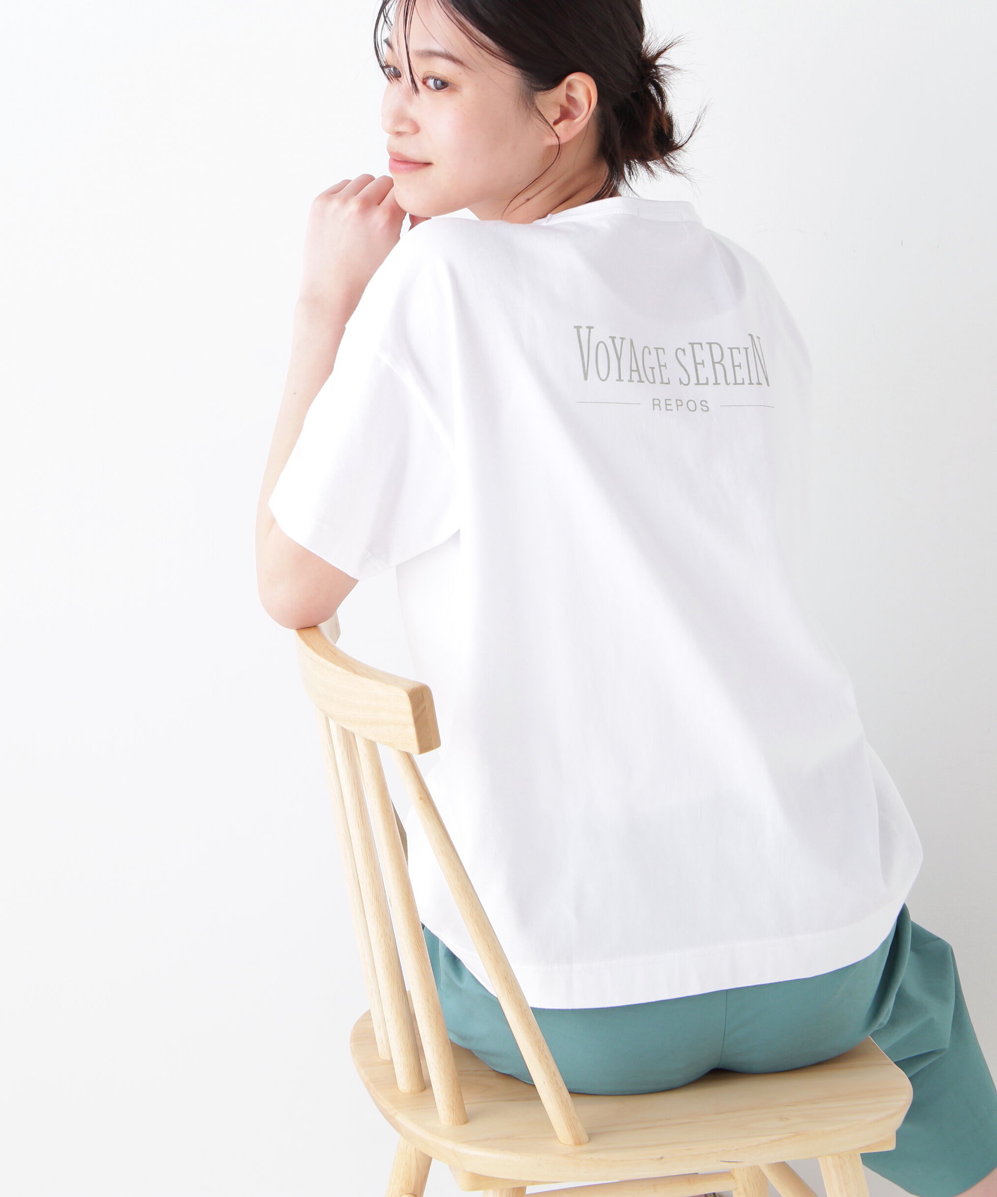  「◆バックロゴポケットＴシャツ」|Tシャツ・カットソー|ホワイト