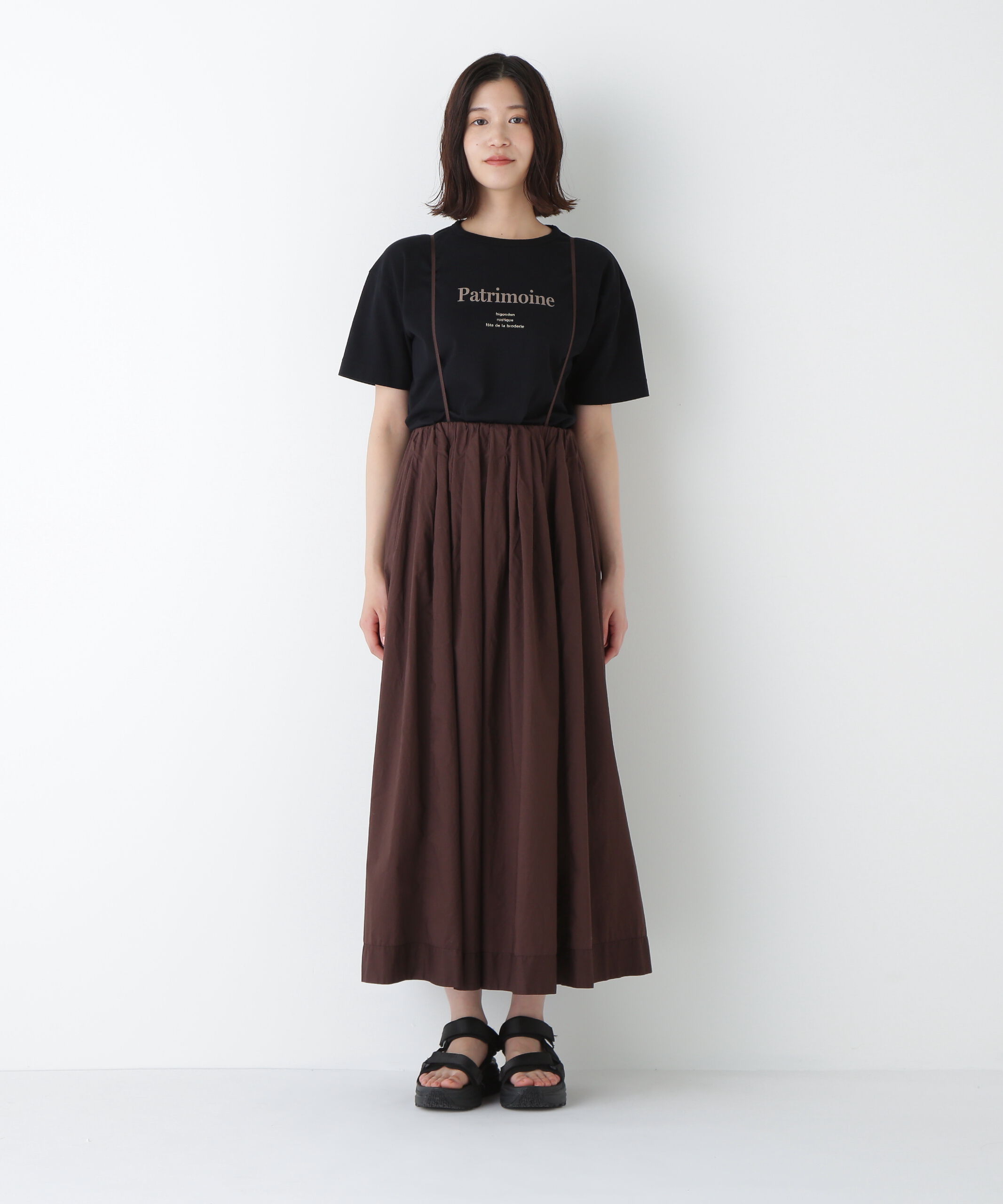  「◆コットンローンギャザースカート」|スカート|