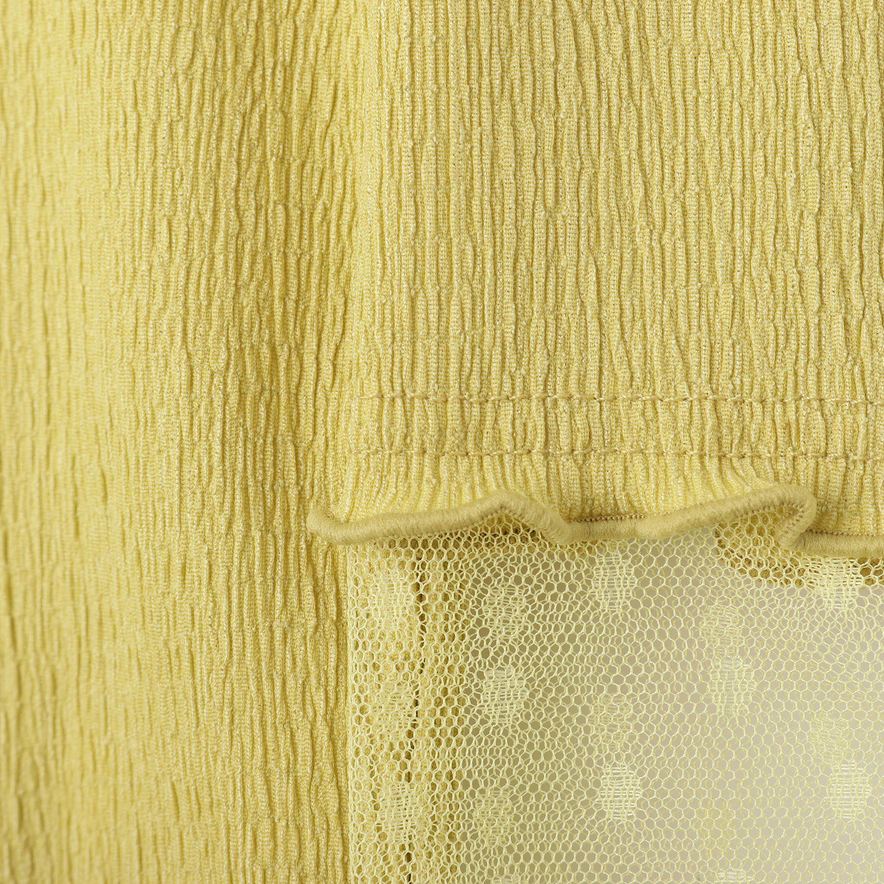 SHOO･LA･RUE「【100-150cm】袖チュールフリルネックインナー」|Tシャツ・カットソー|