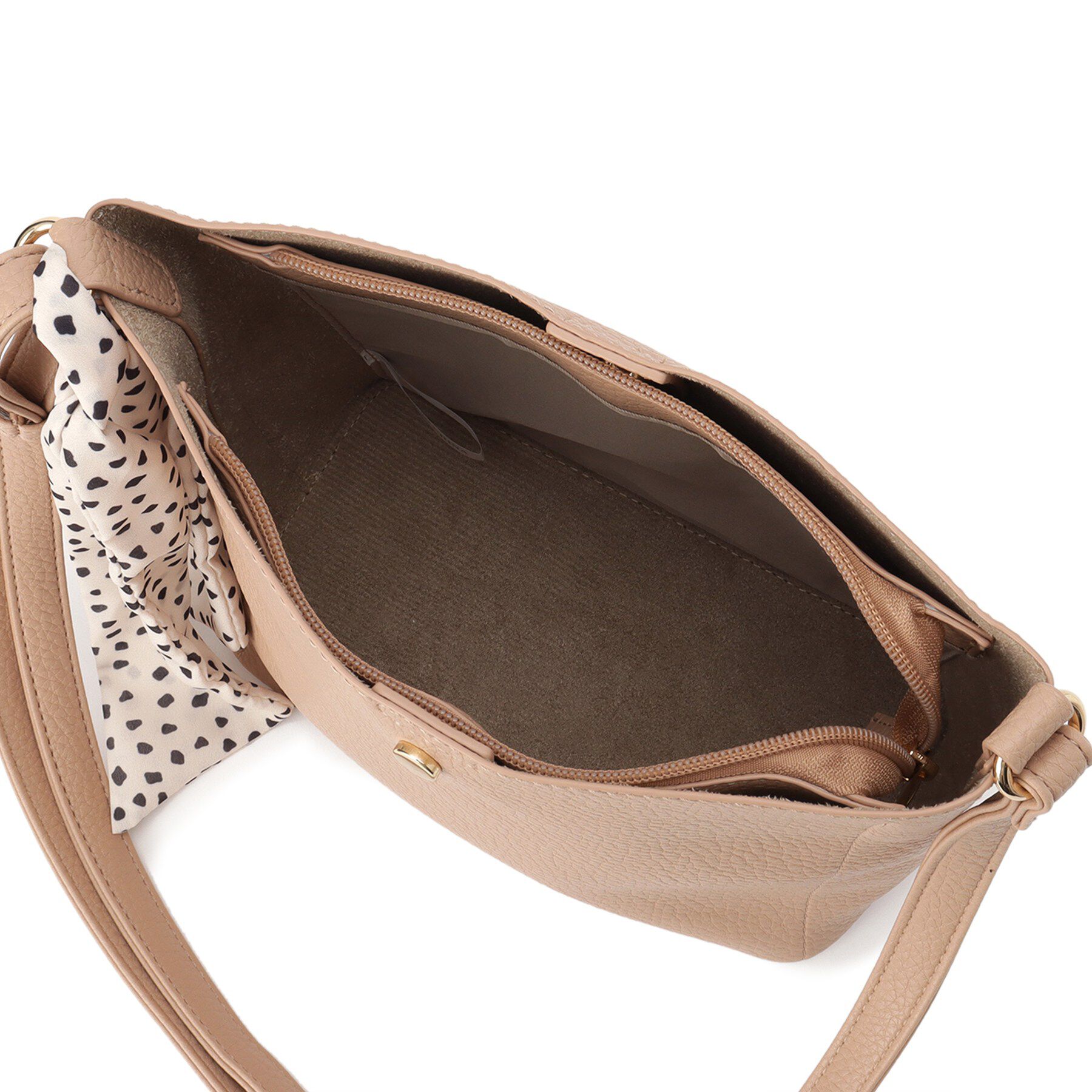 SHOO･LA･RUE「スカーフ付きショルダーバッグ」|ショルダー・メッセンジャー|