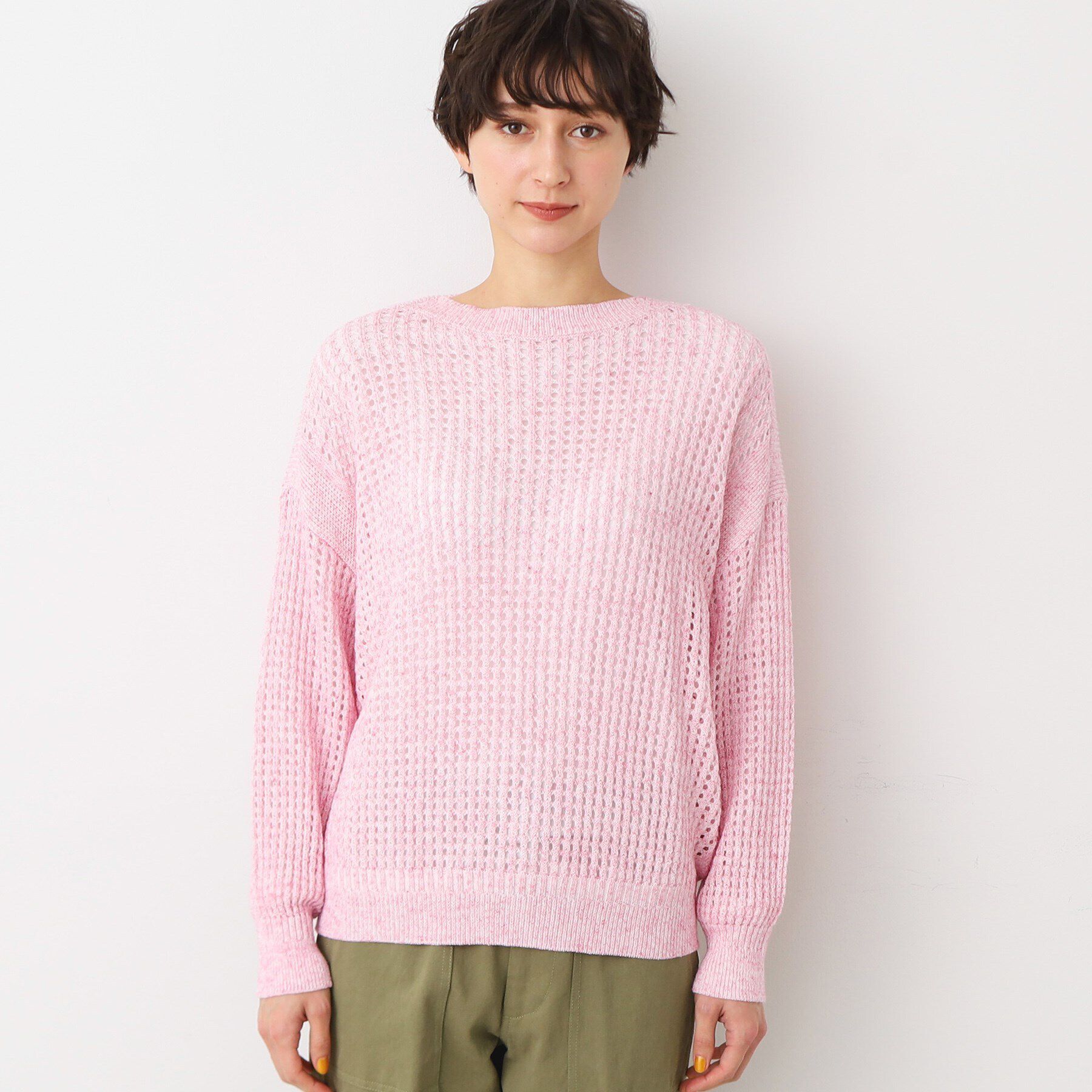 Dessin「【洗える】メッシュニット（S～L）」|ニット・セーター|
