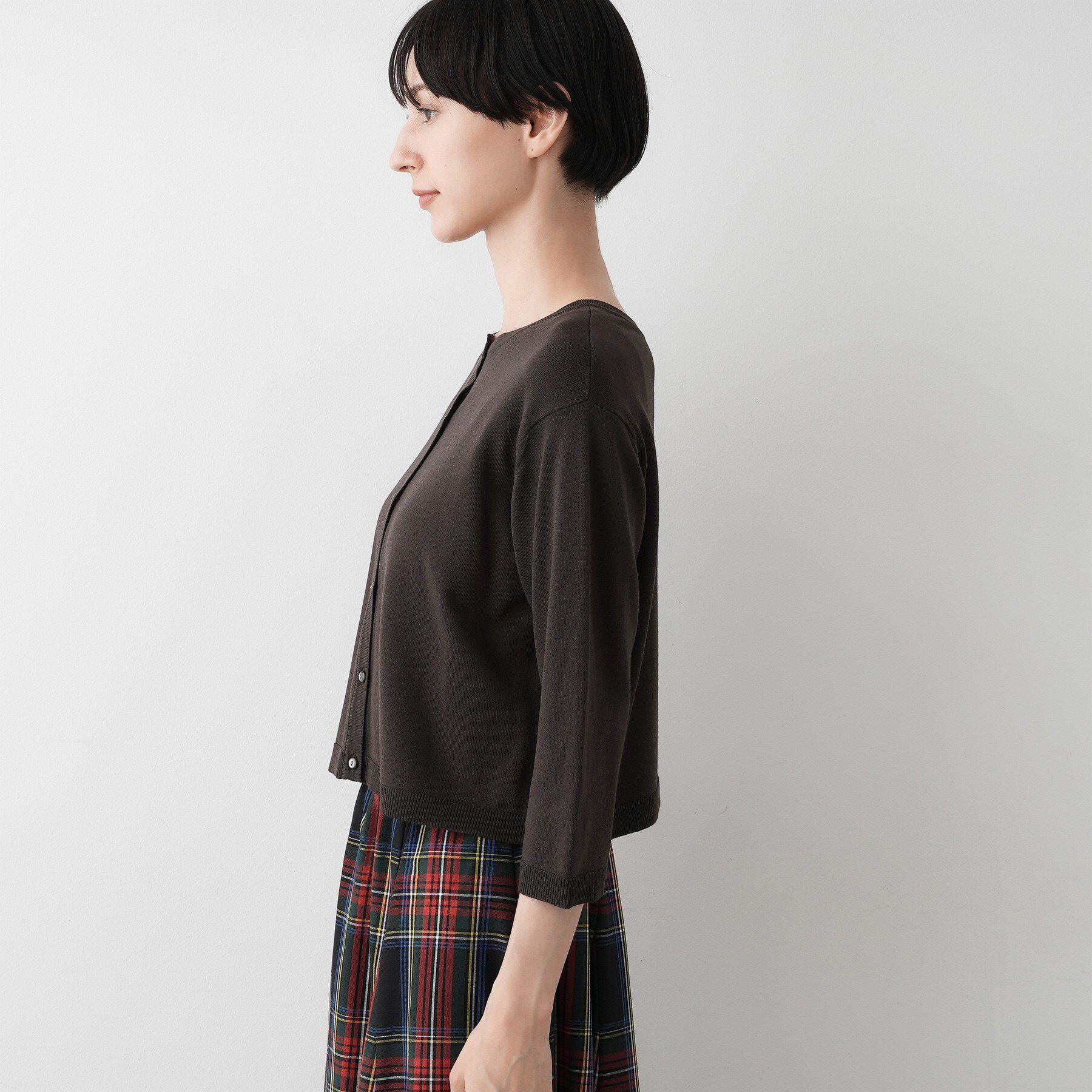 Dessin「【2点セット・洗える】2WAYカーディガン＆キャミソールアンサンブル」|その他|