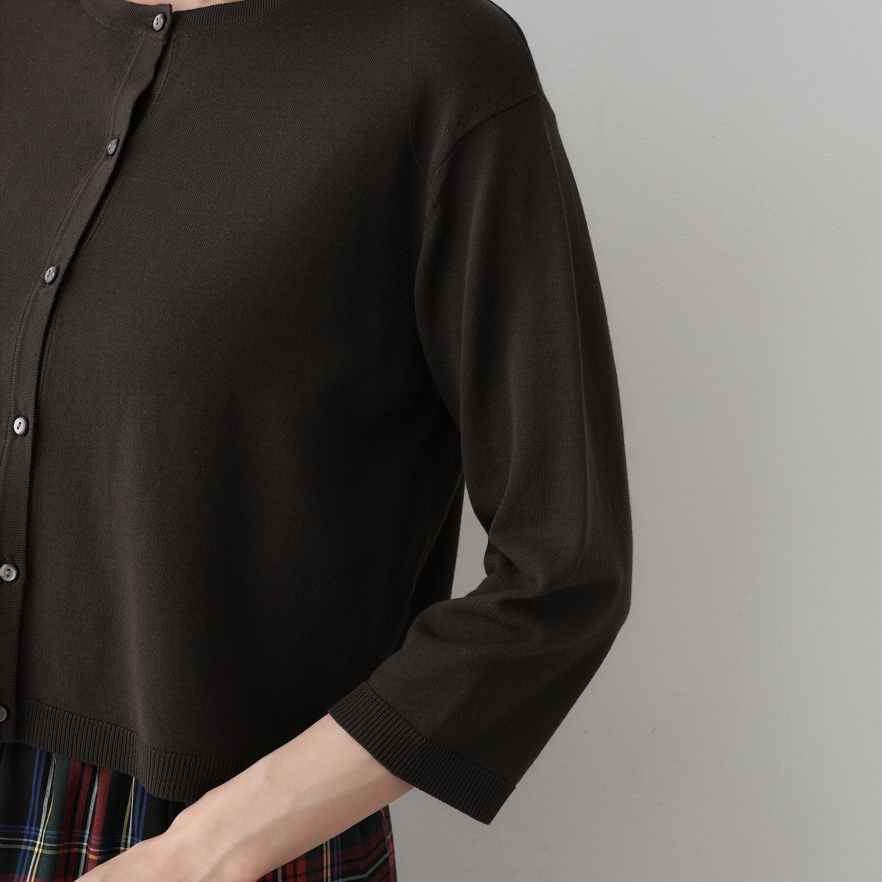 Dessin「【2点セット・洗える】2WAYカーディガン＆キャミソールアンサンブル」|その他|