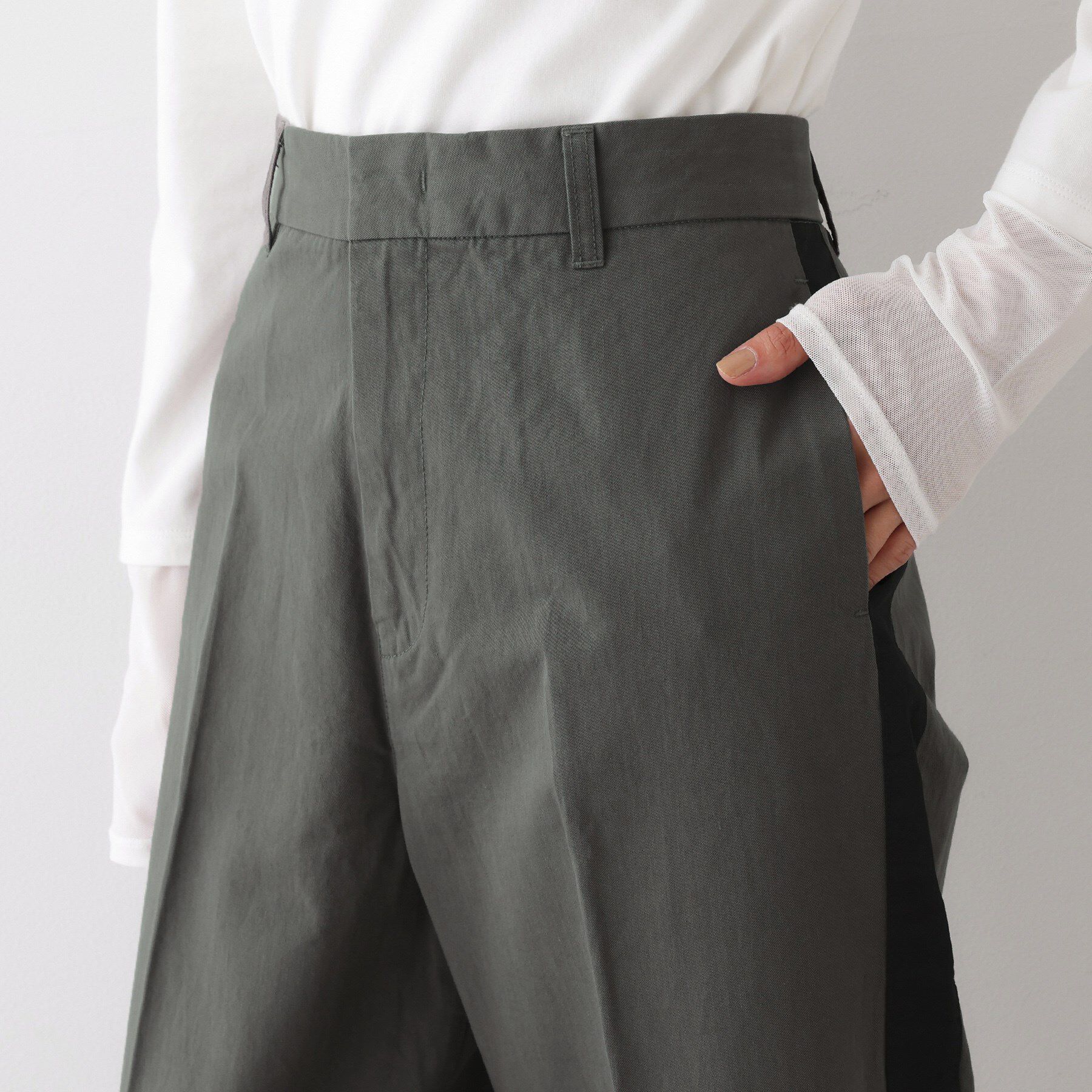 Dessin「【洗える】サイドラインコットンパンツ」|その他|