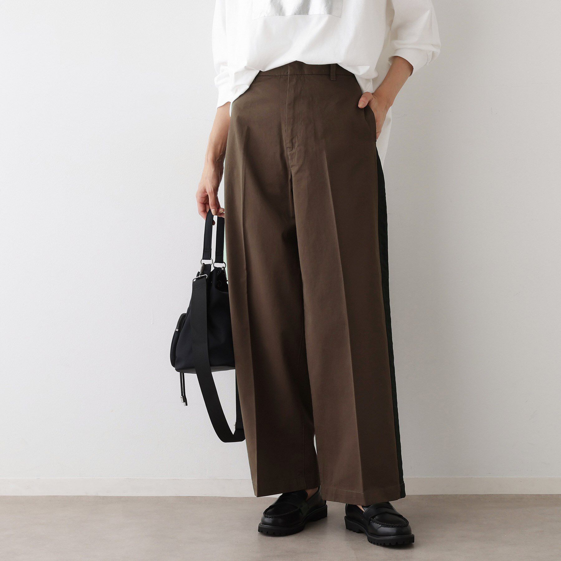 Dessin「【洗える】サイドラインコットンパンツ」|その他|