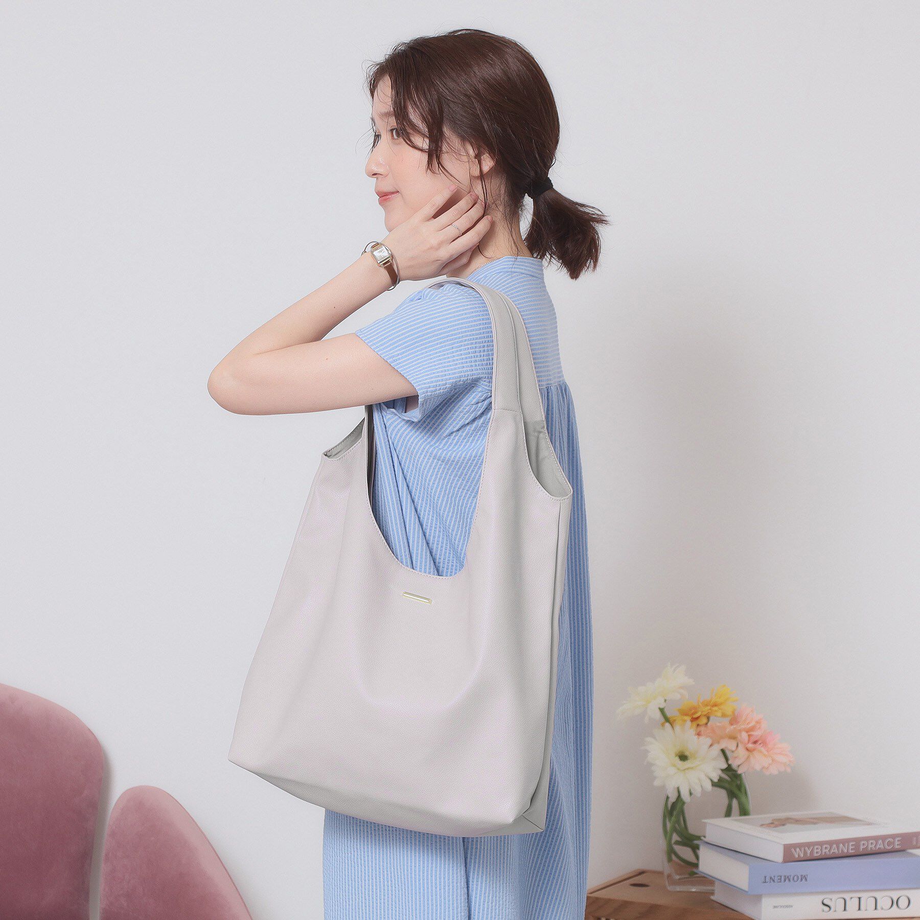 ITS&rsquo;DEMO「【A4対応】ラウンドトート」|トートバッグ|