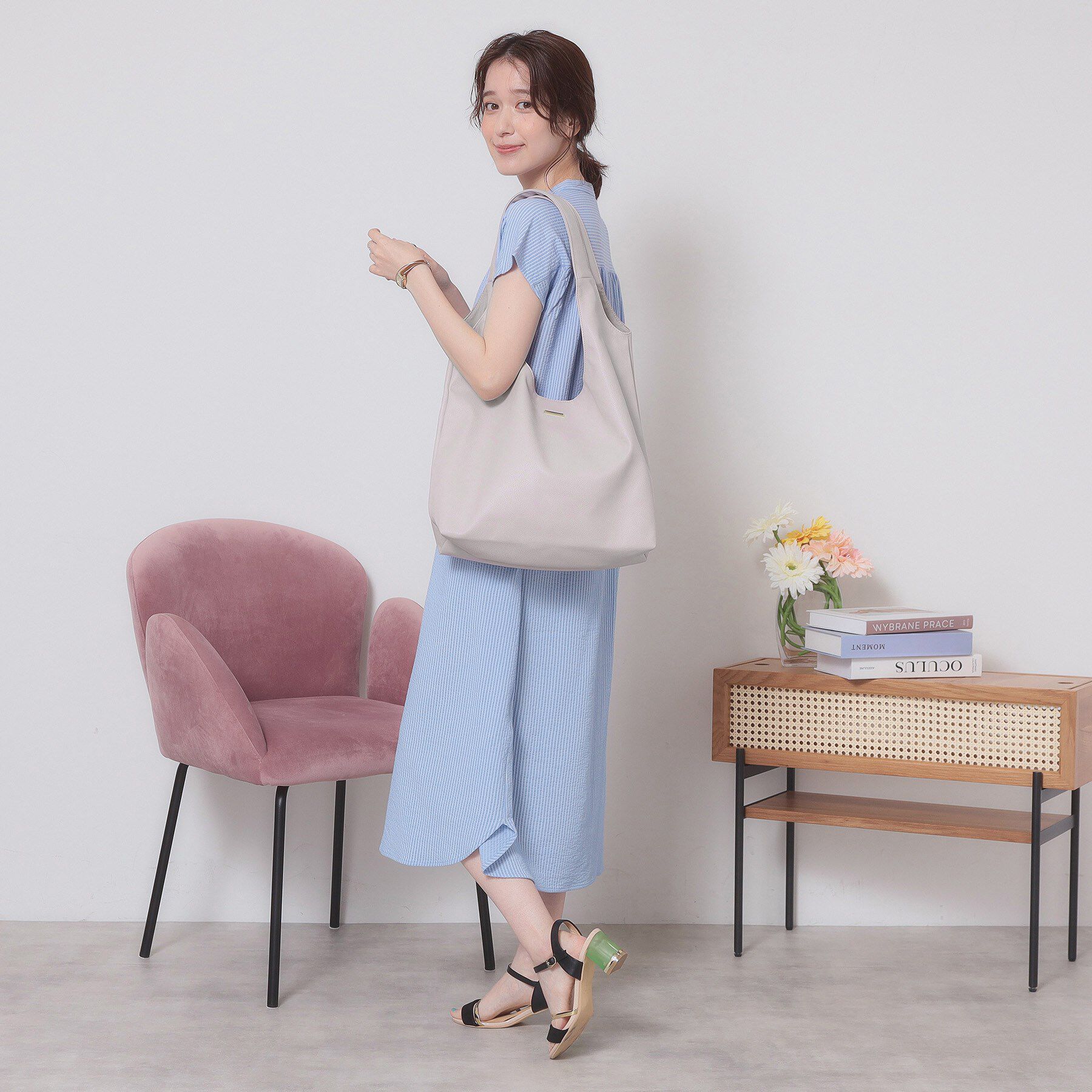 ITS&rsquo;DEMO「【A4対応】ラウンドトート」|トートバッグ|