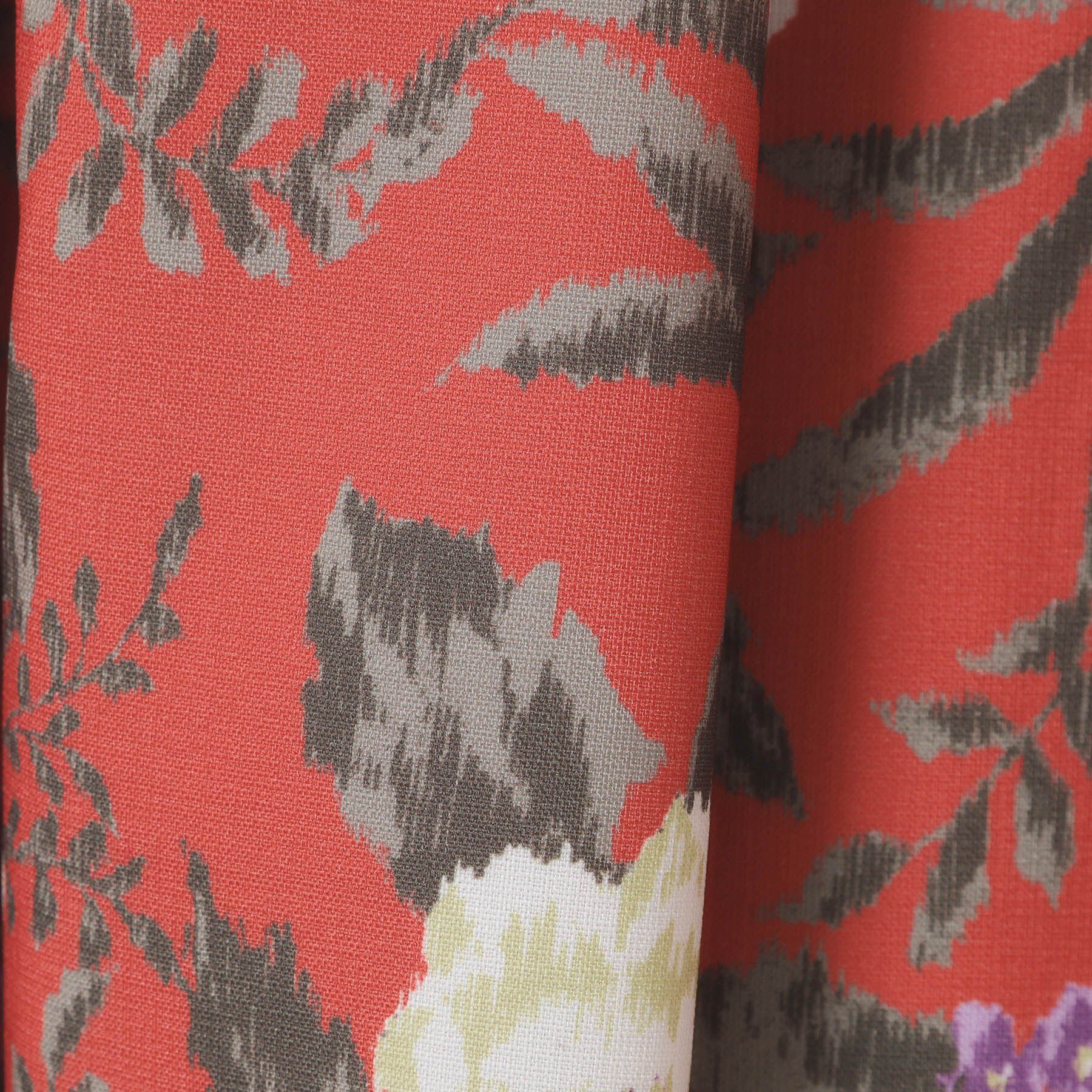 ITS&rsquo;DEMO「【清涼感／ウエストゴム／手洗い可】花柄麻調スカート」|スカート|