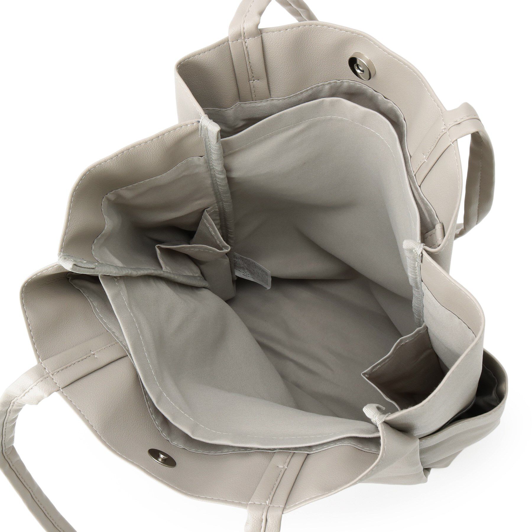 ITS&rsquo;DEMO「【A4対応／8色】収納上手になれるトート」|トートバッグ|