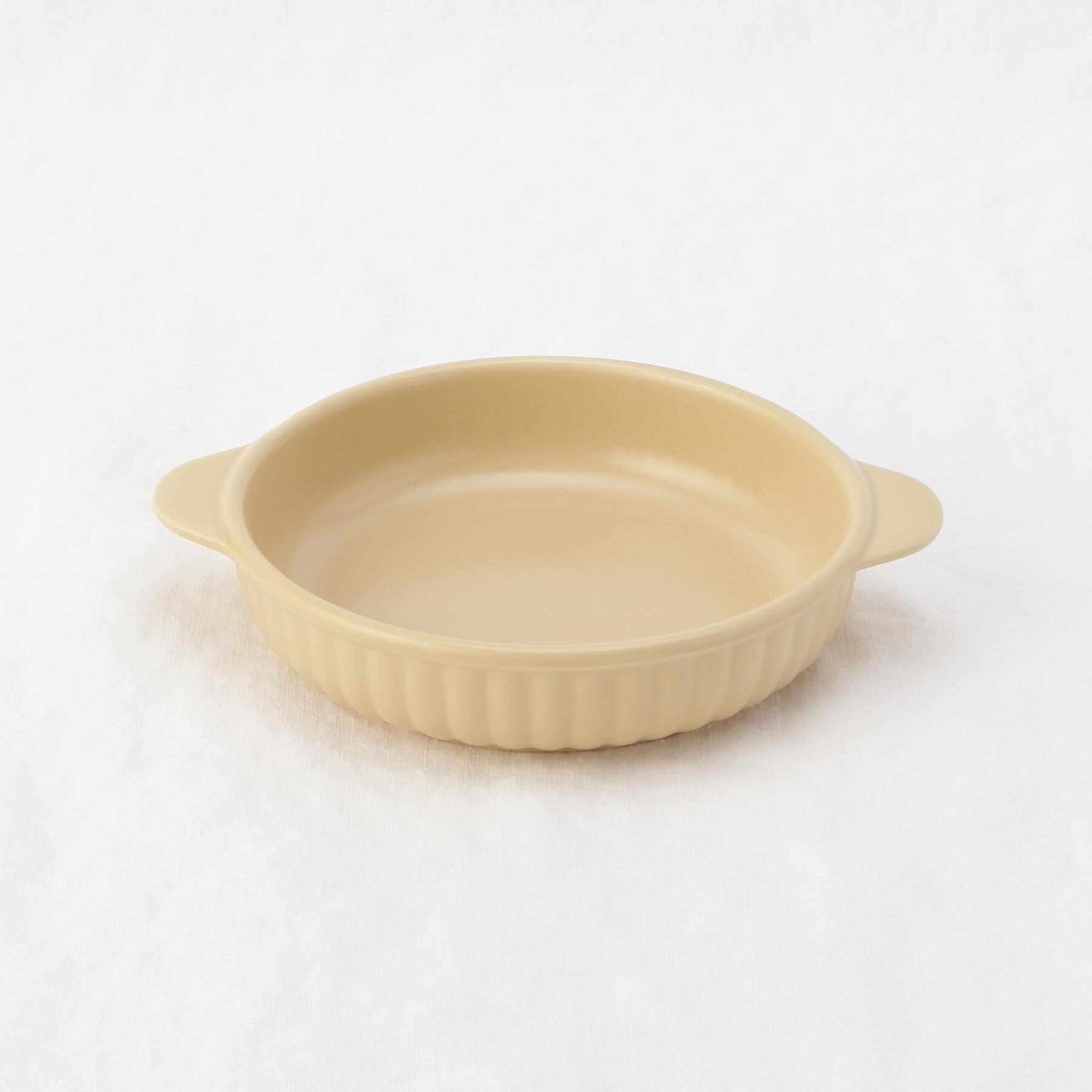 212 KITCHEN STORE「KOS ラウンドグラタン キャメル」|食器・キッチングッズ|その他
