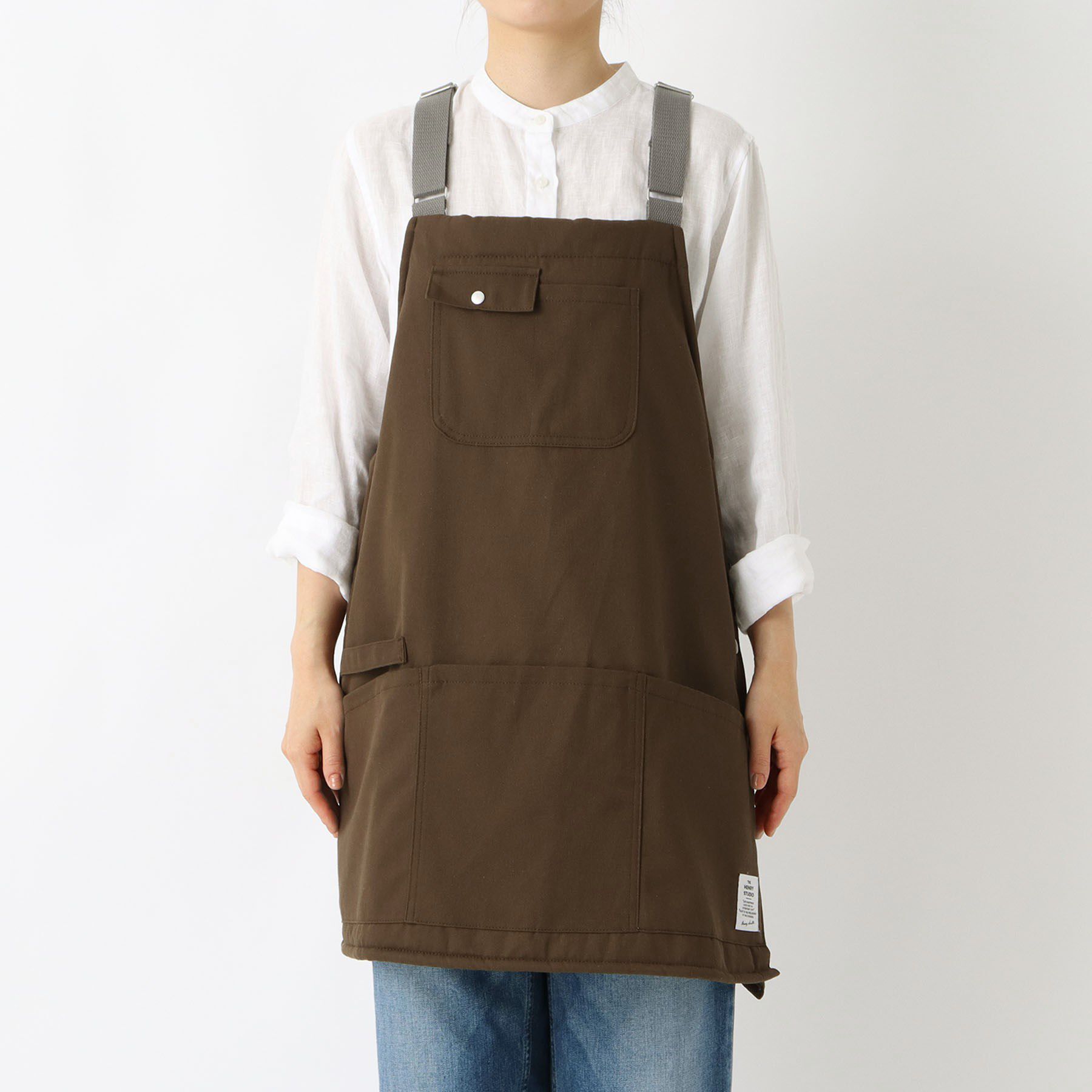 212 KITCHEN STORE「ヘンリースタジオ 裏ボアビブエプロン KH」|食器・キッチングッズ|
