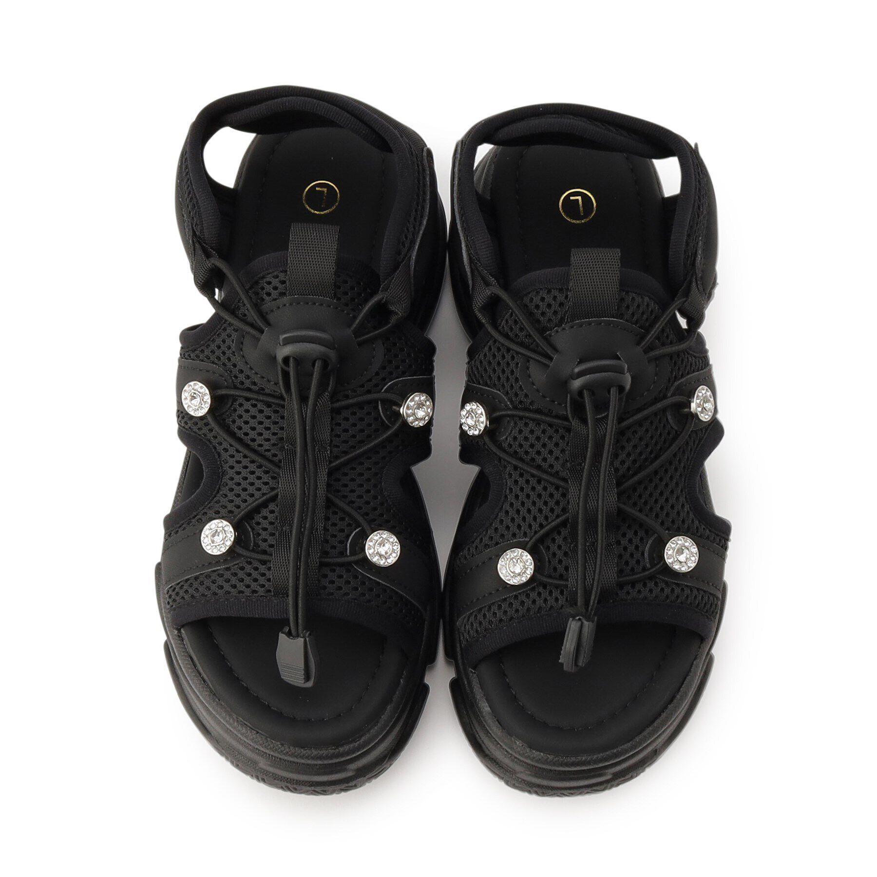 csT&P「軽量 厚底ビジュースポサン」|サンダル|