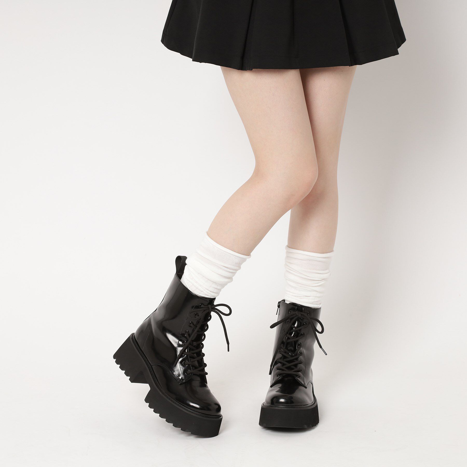 ESPERANZA「レースアップレインブーツ」|ショートブーツ|