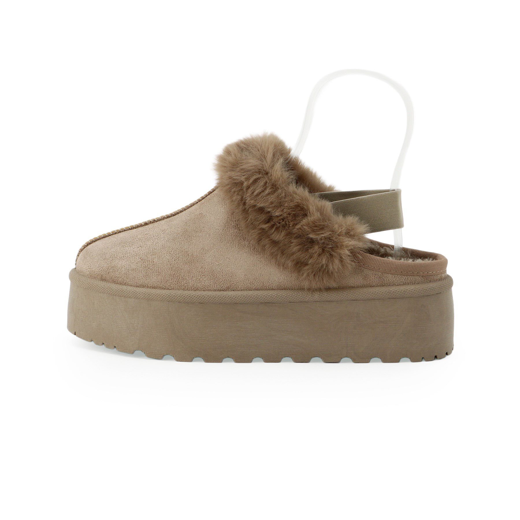 csT&P「厚底サボフェイクムートン」|サンダル|