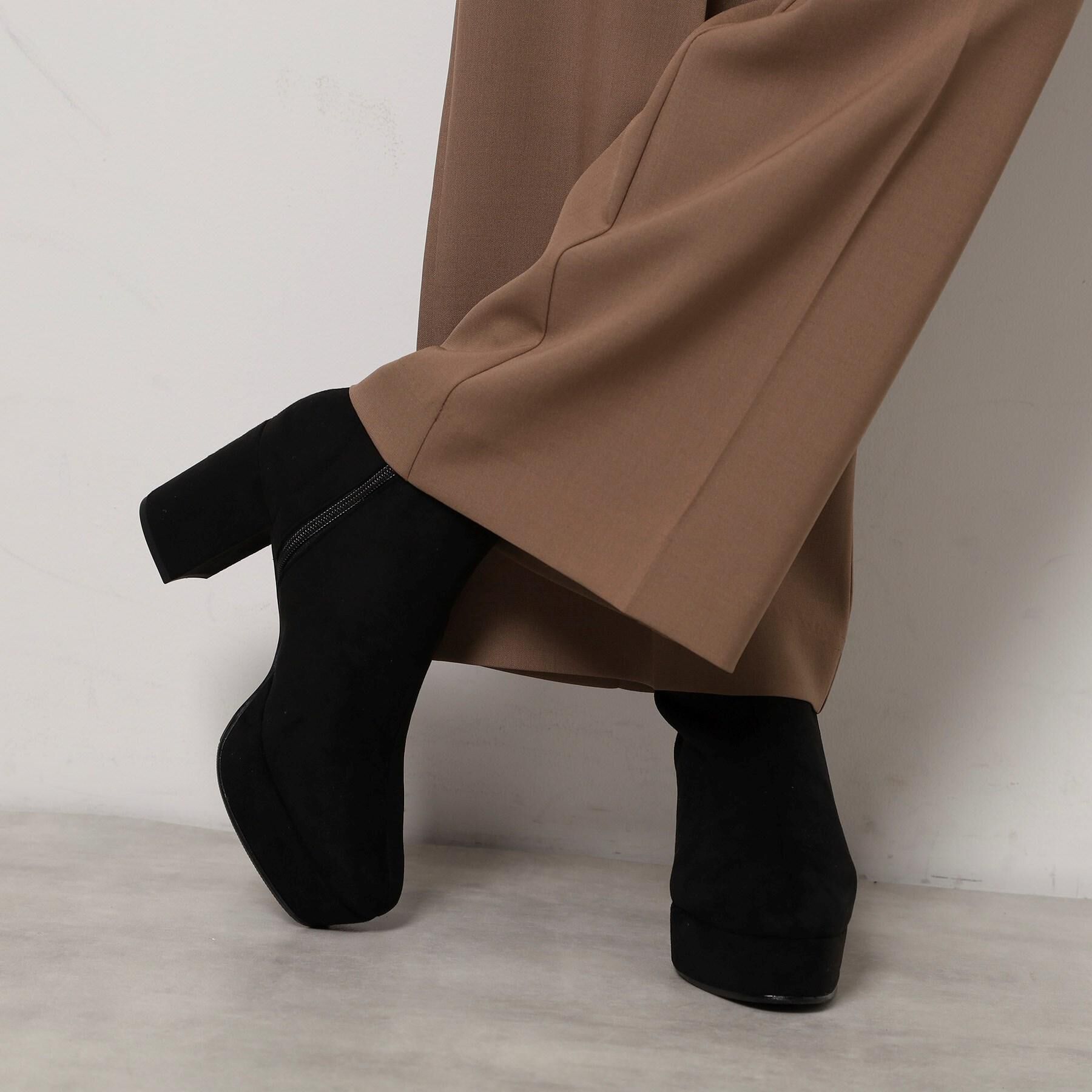 ESPERANZA「ゆる傾斜ショートブーツ」|ショートブーツ|