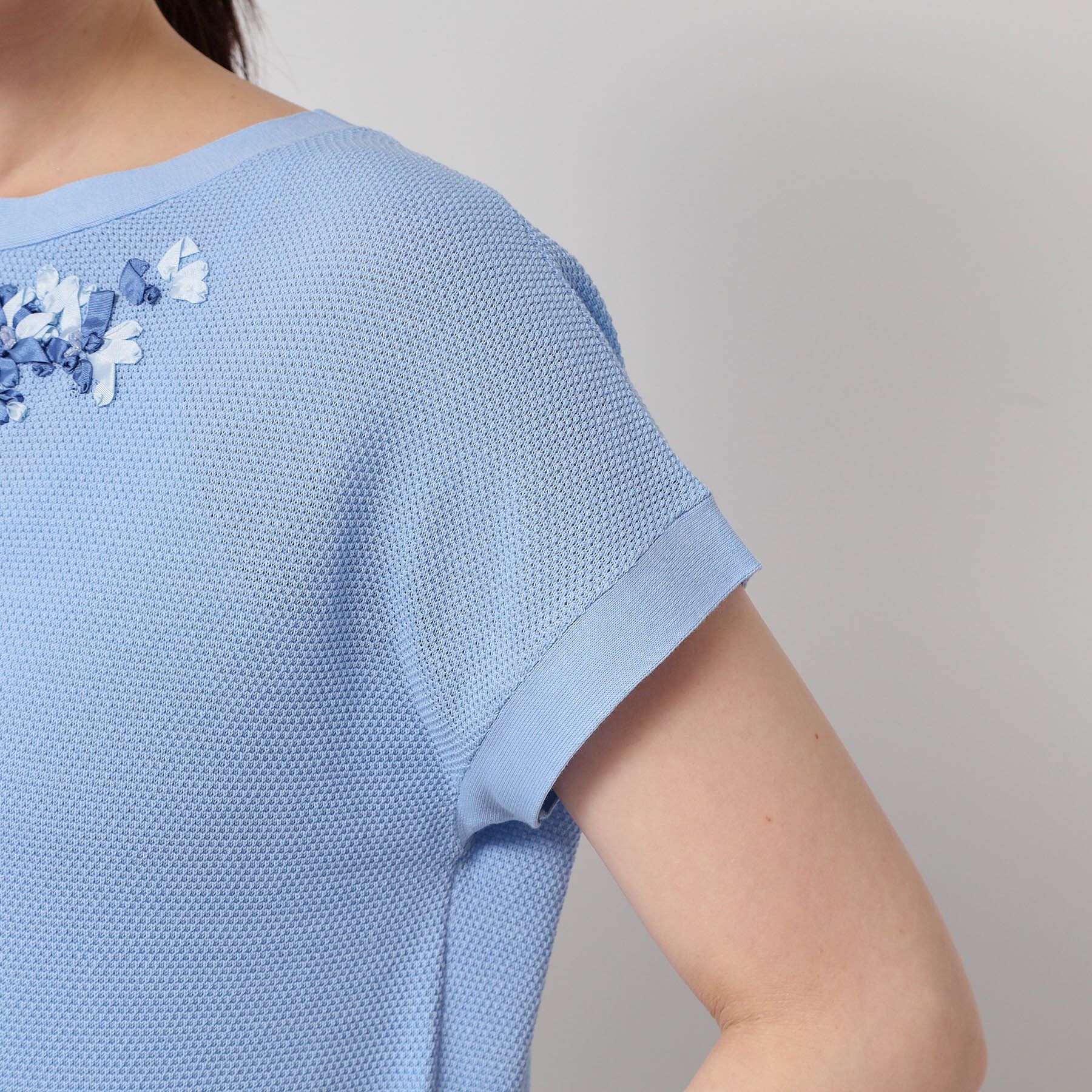 SunaUna「【SS～Lサイズ展開／手刺繍】クラフトニット」|ニット・セーター|