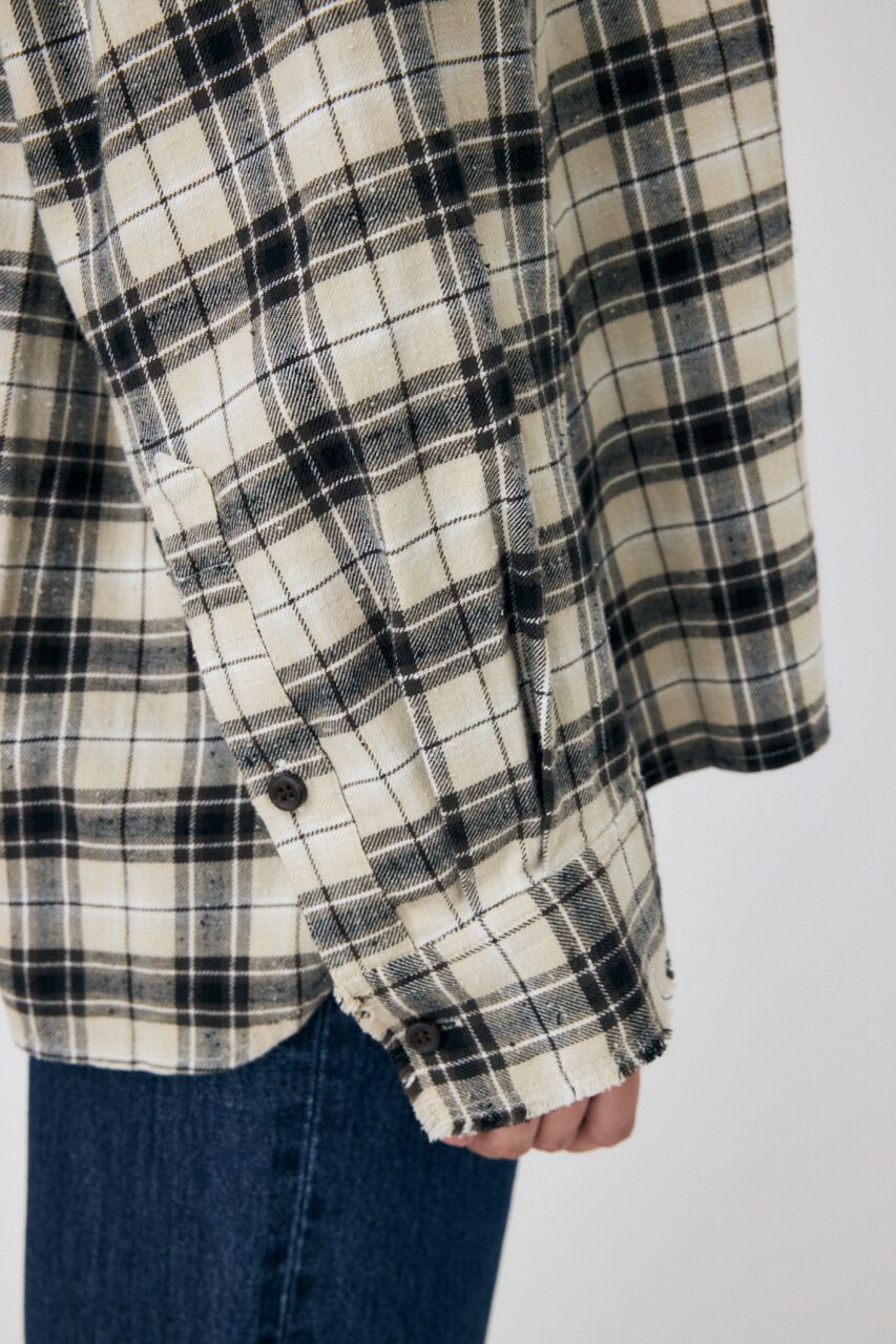 MOUSSY「BORROWED PLAID シャツ」|シャツ・ブラウス|