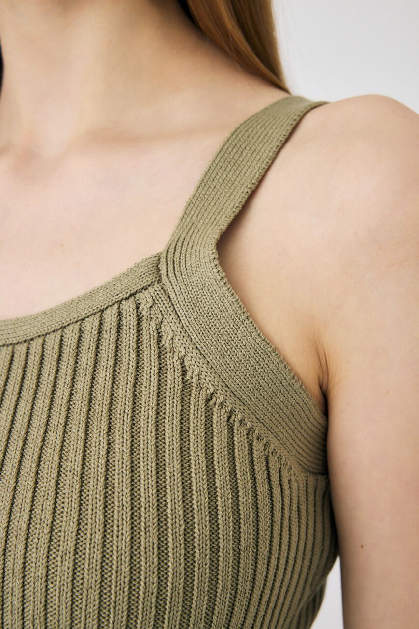 MOUSSY「RIB KNIT CD & タンク」|ニット・セーター|