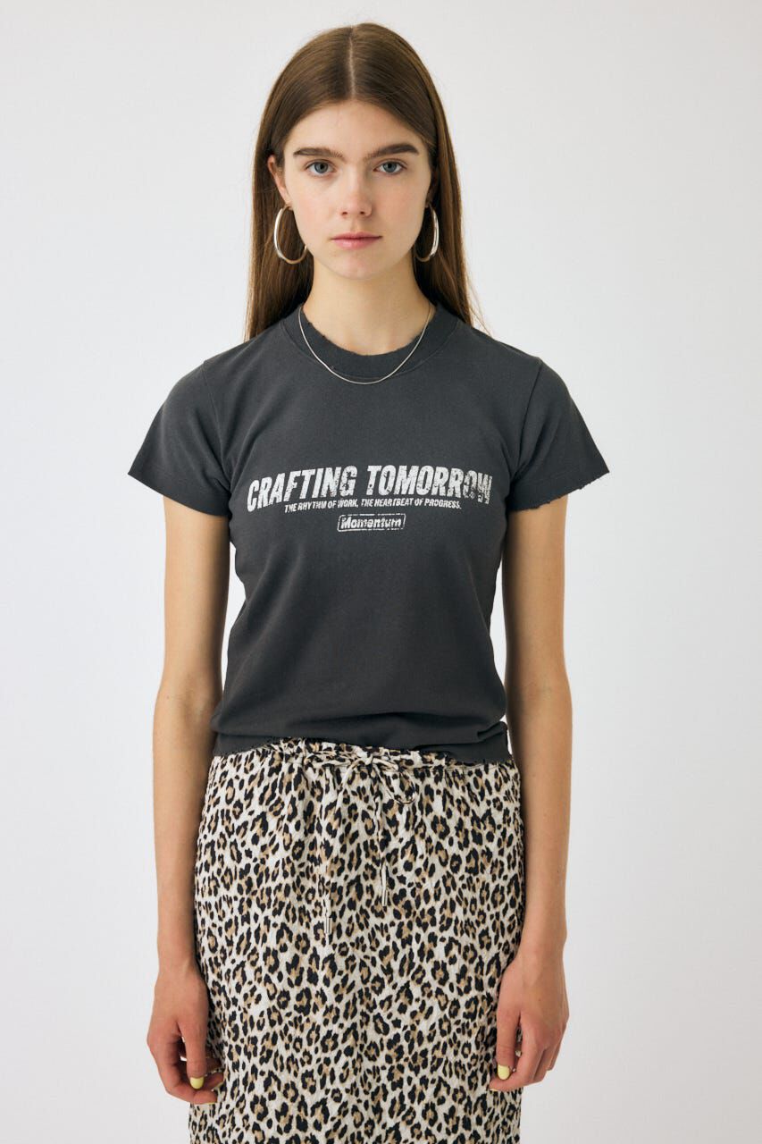 MOUSSY「FADED ロゴ TEE」|Tシャツ・カットソー|