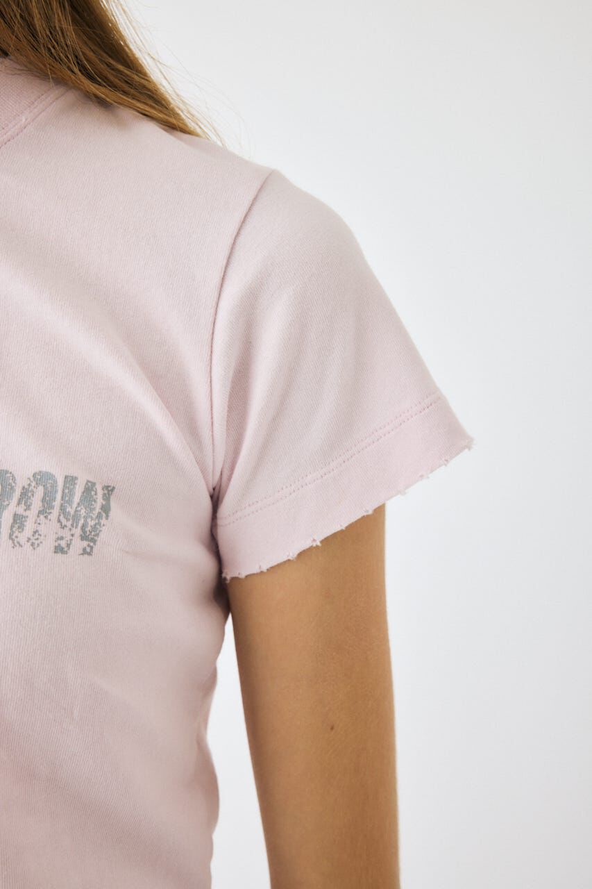 MOUSSY「FADED ロゴ TEE」|Tシャツ・カットソー|