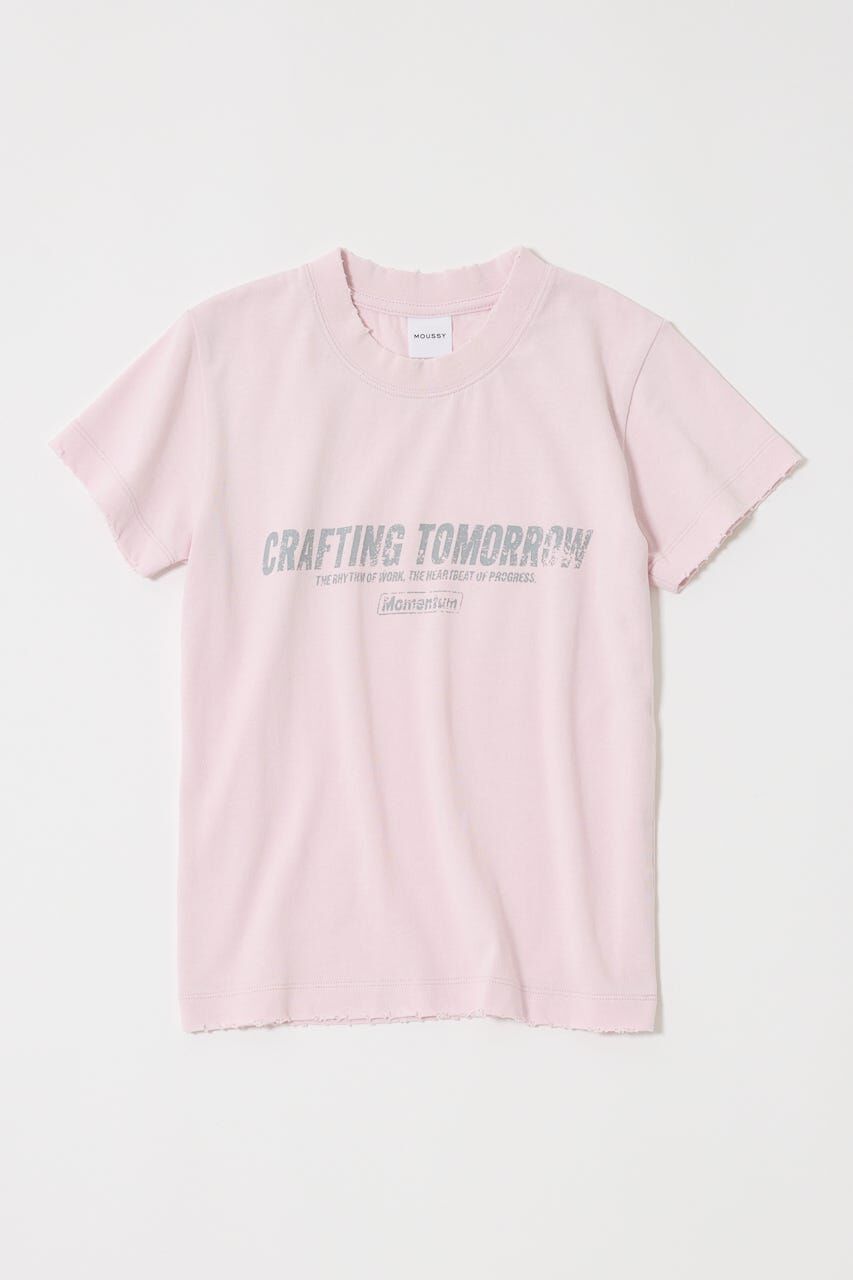MOUSSY「FADED ロゴ TEE」|Tシャツ・カットソー|