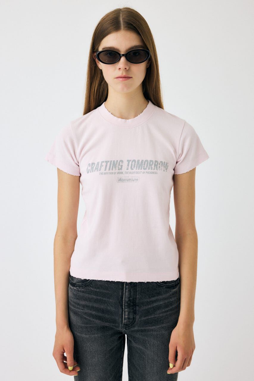 MOUSSY「FADED ロゴ TEE」|Tシャツ・カットソー|