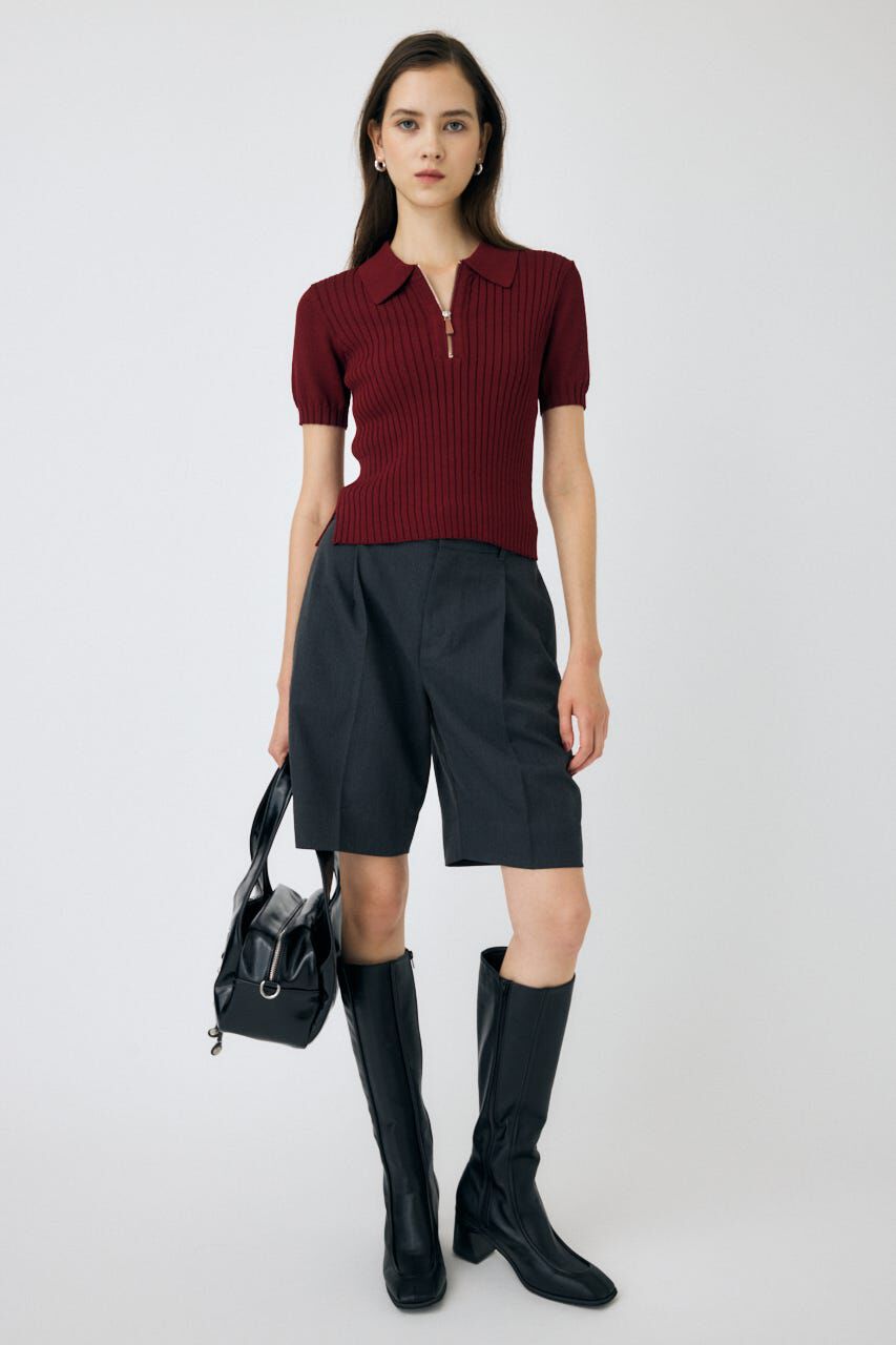 MOUSSY「CENTER PRESS ハーフパンツ」|その他|