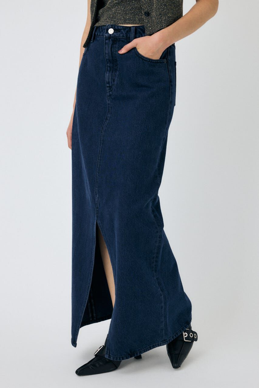 MOUSSY「SLIT DENIM スカート」|スカート|