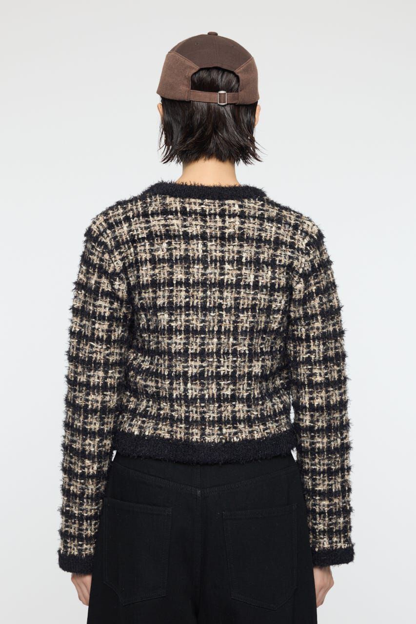 MOUSSY「COMPACT KNIT TWEED ジャケット」|その他|