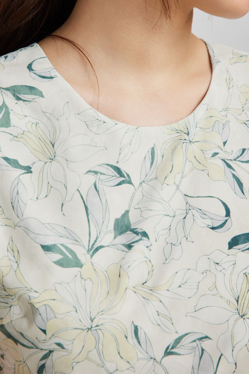 rienda「サイドリボンドロンストフレアワンピース」|ワンピース|