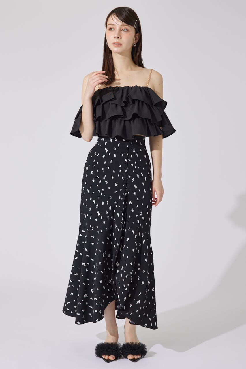 rienda「フリル2WAYオフショルブラウス」|シャツ・ブラウス|