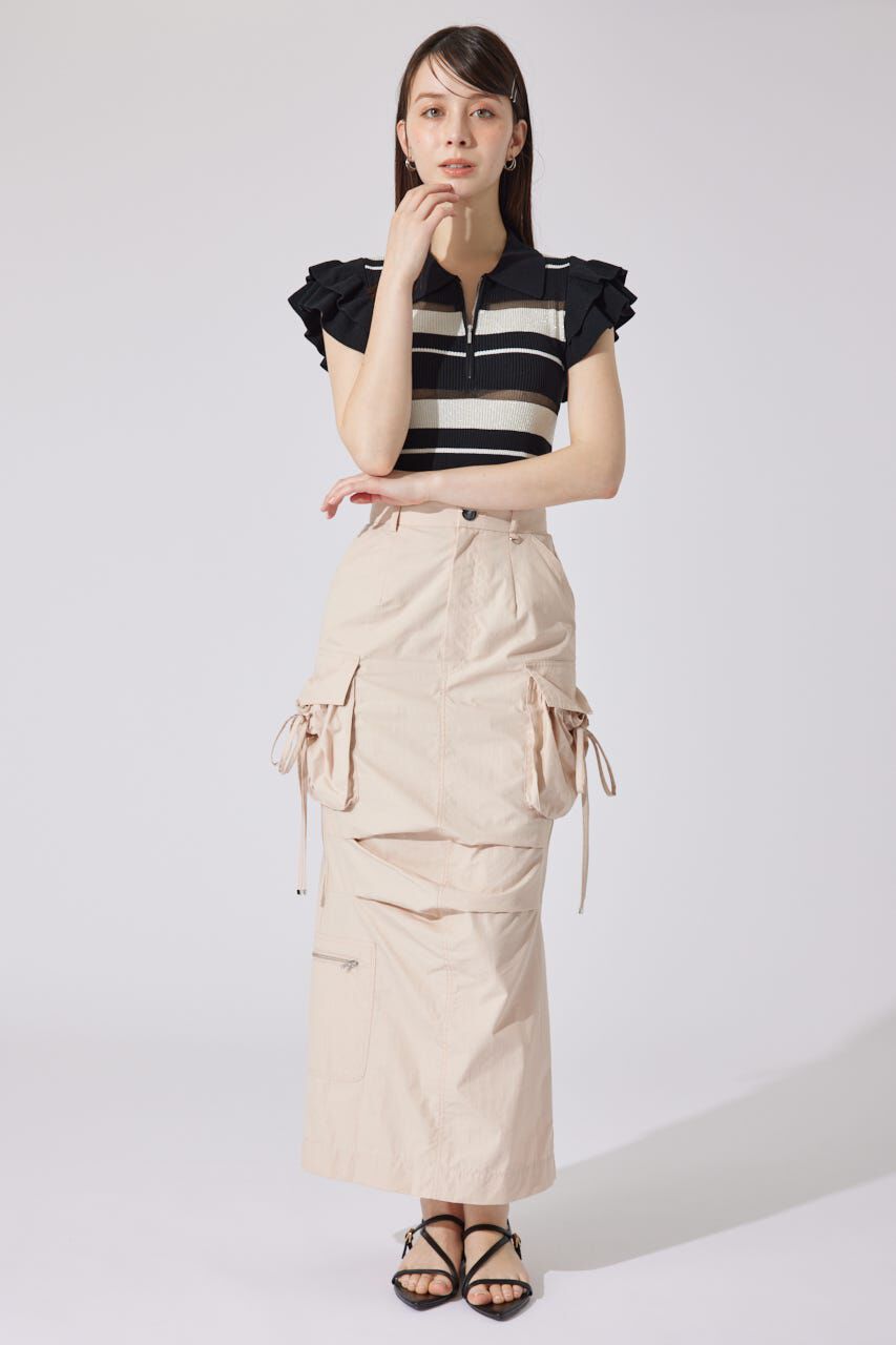 rienda「タイトカーゴジャストウエストスカート」|スカート|