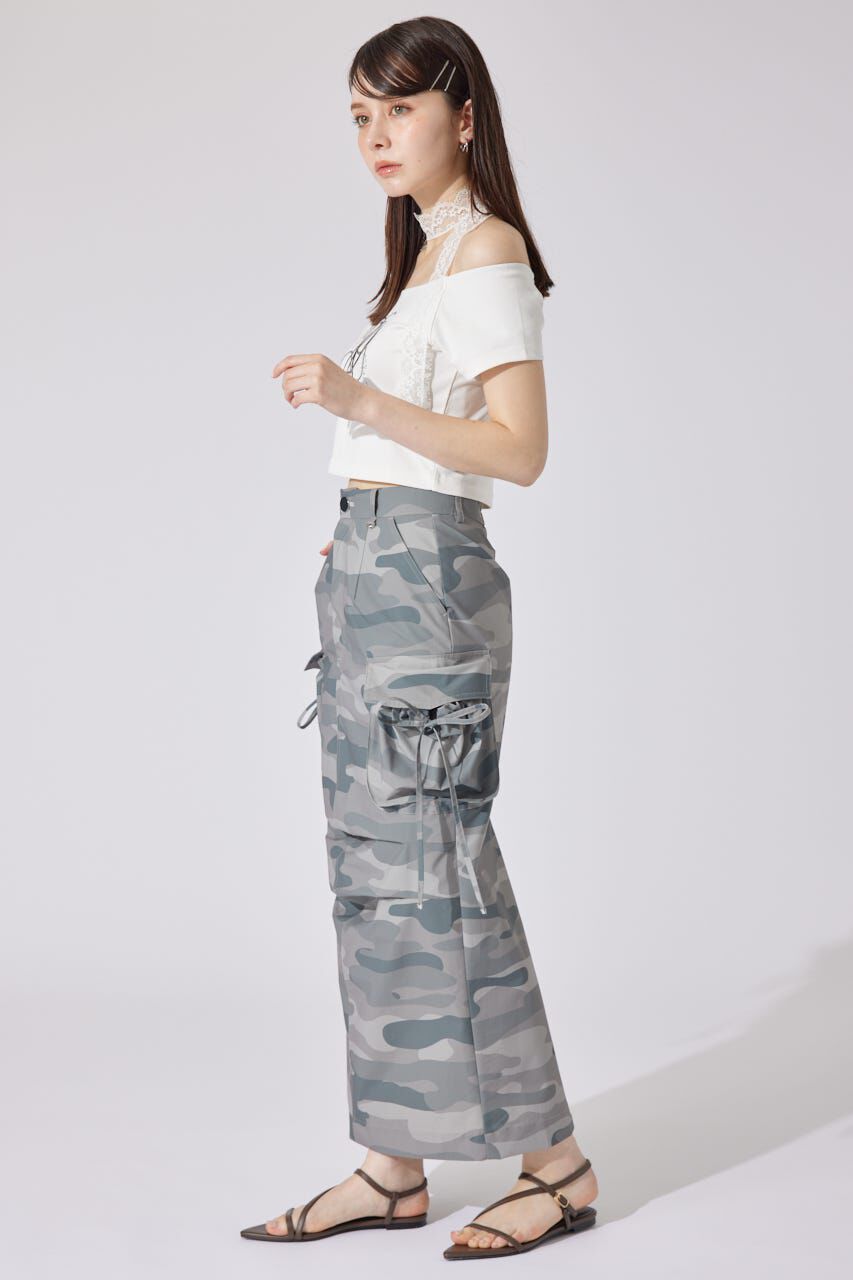 rienda「タイトカーゴジャストウエストスカート」|スカート|