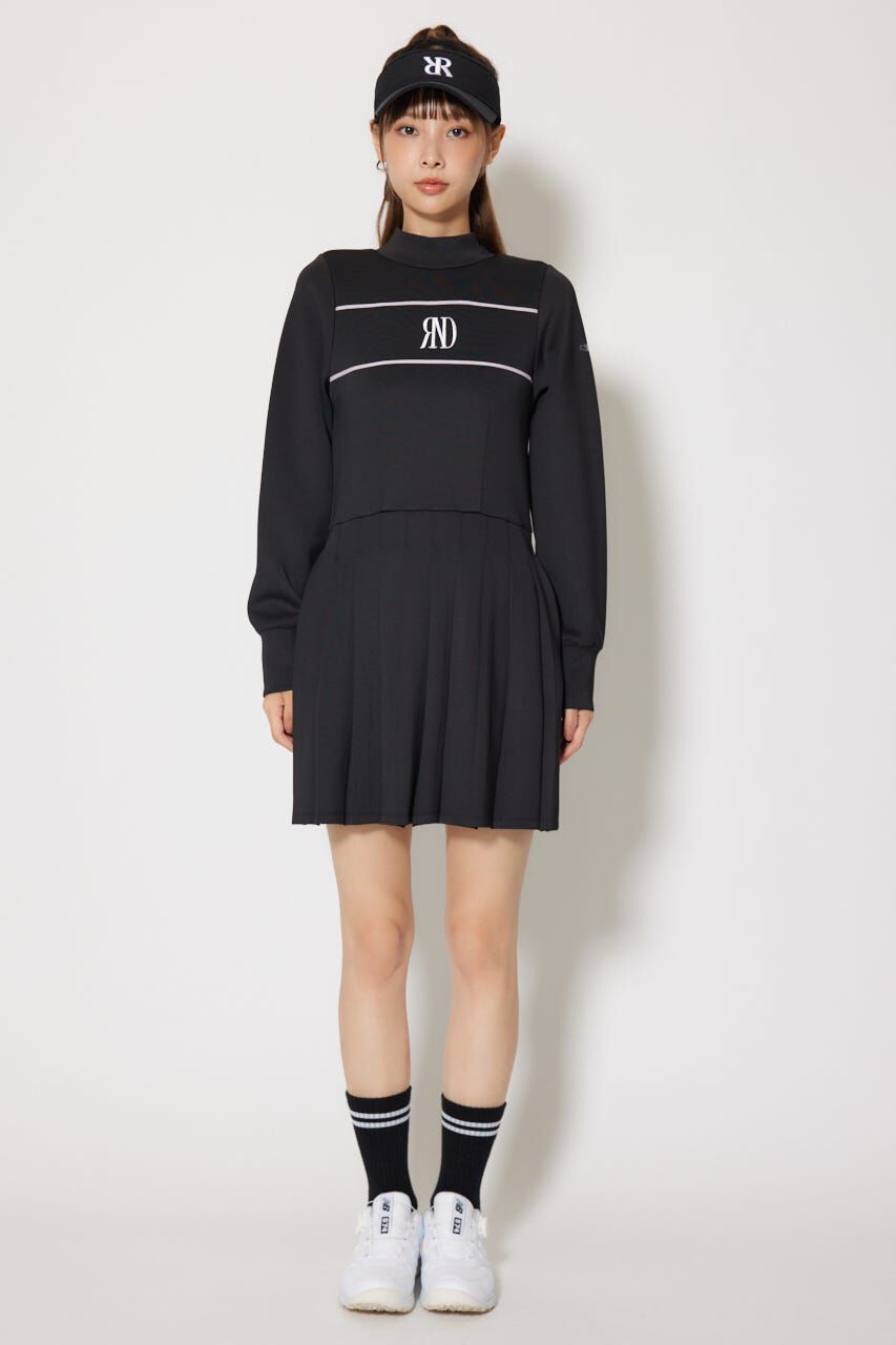 rienda「バックリボンRNDロゴカットワンピース」|ワンピース|