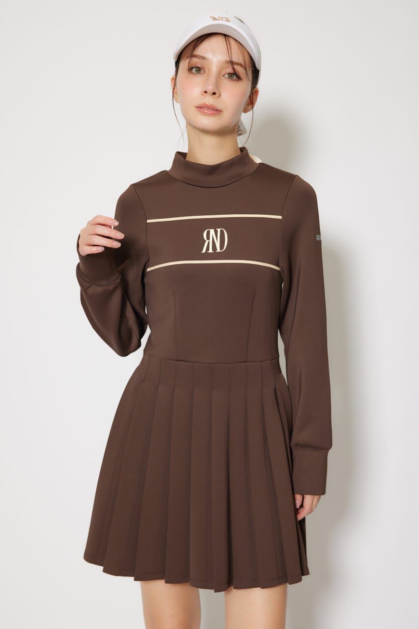 rienda「バックリボンRNDロゴカットワンピース」|ワンピース|