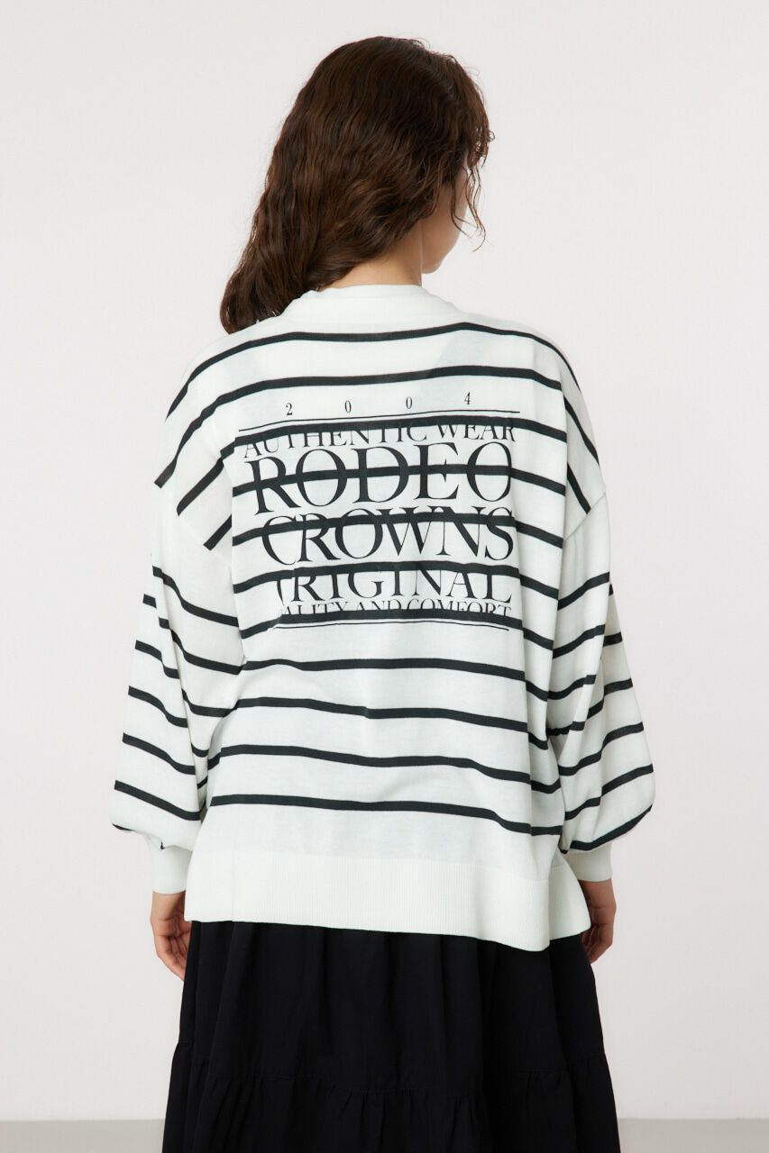 RODEO CROWNS「RCS LOGOニットトッパー」|カーディガン|