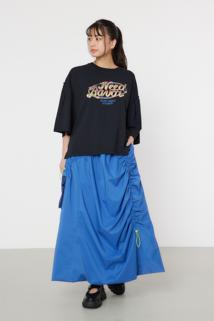 RODEO CROWNS「JP TOUR 袖フリルトップス」|Tシャツ・カットソー|