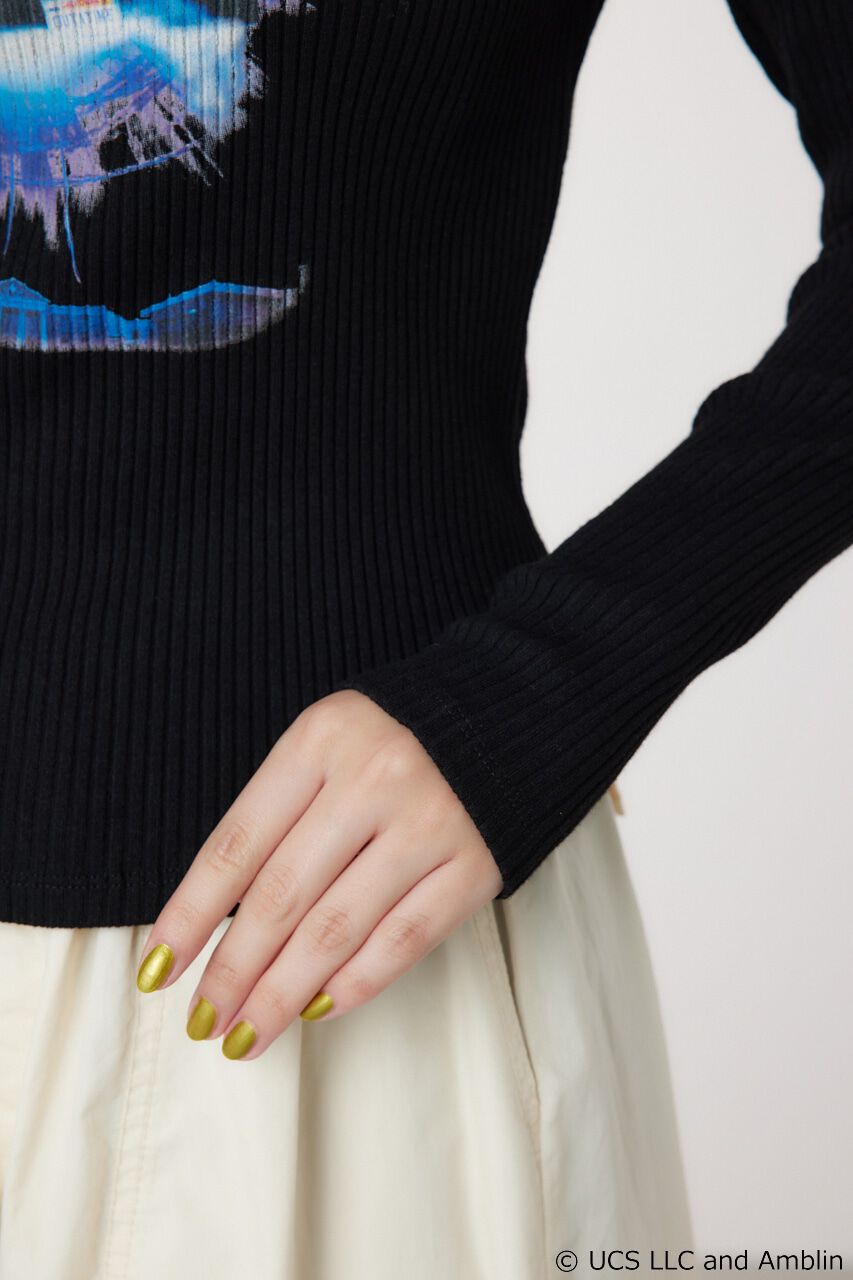 RODEO CROWNS「(BACK TO THE FUTURE)リブトップス」|Tシャツ・カットソー|