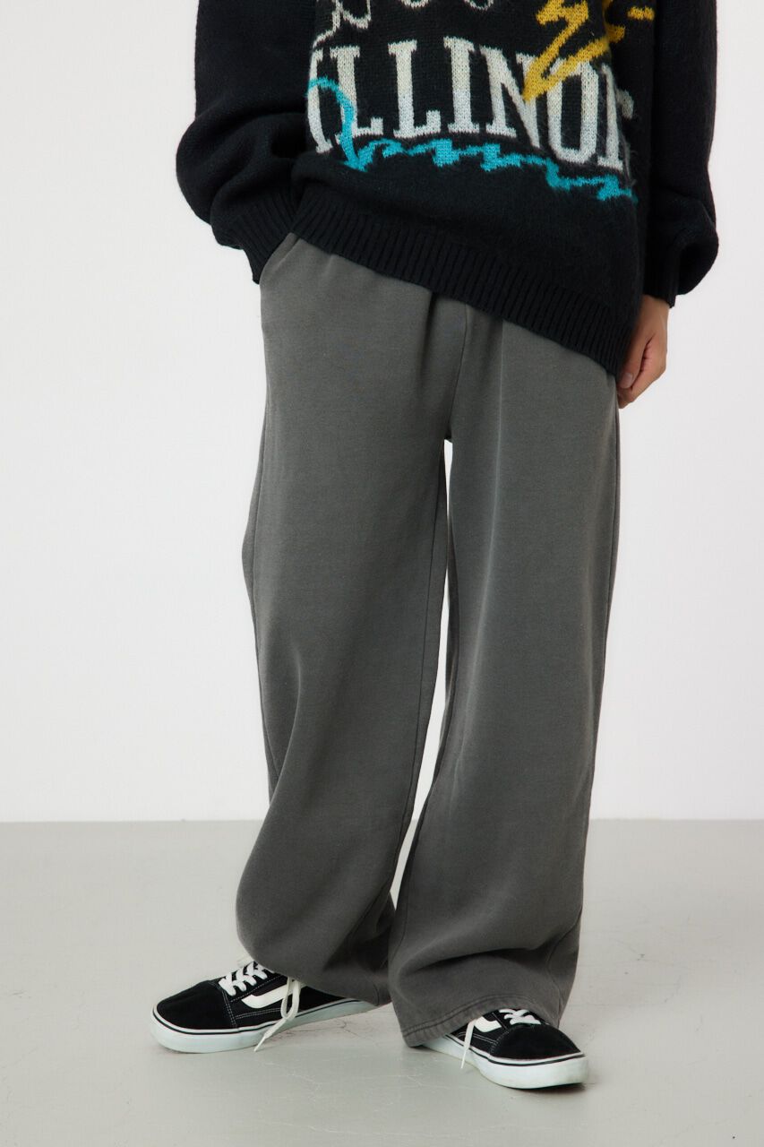 RODEO CROWNS「ピグメント裏起毛パンツ」|その他|BLK